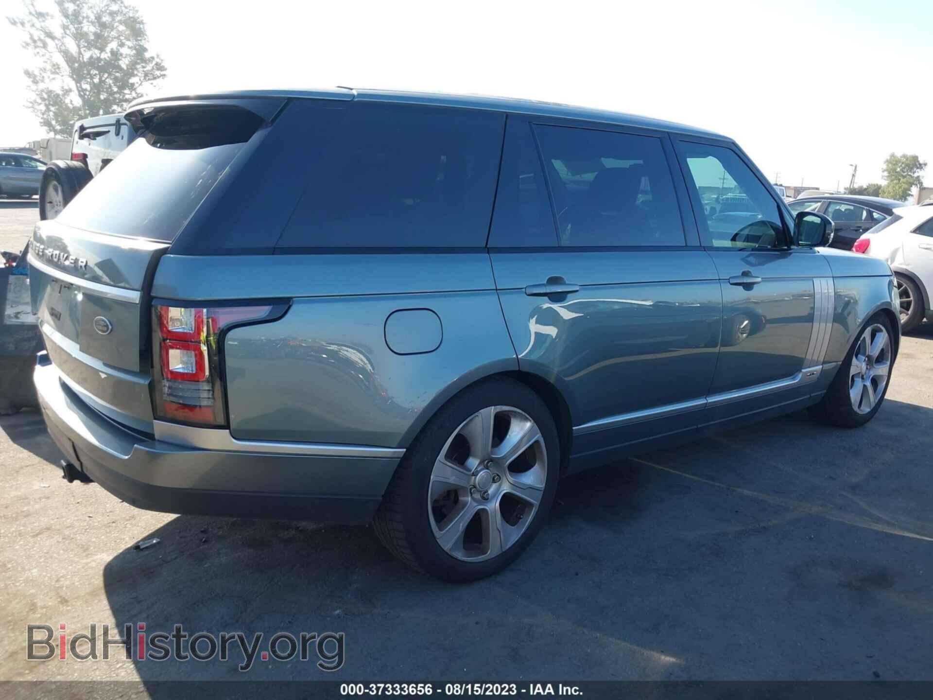2015 LAND ROVER RANGE ROVER - VIN: SALGS3VF6FA205289 - Фото 4