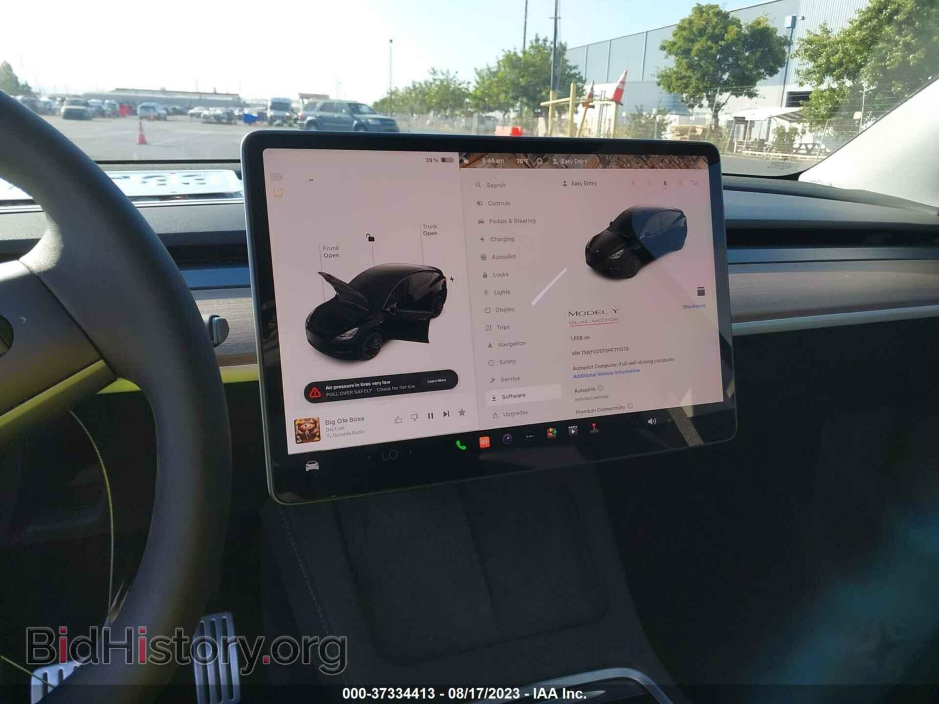 2023 TESLA MODEL Y - VIN: 7SAYGDEF0PF711070 - Photo 7