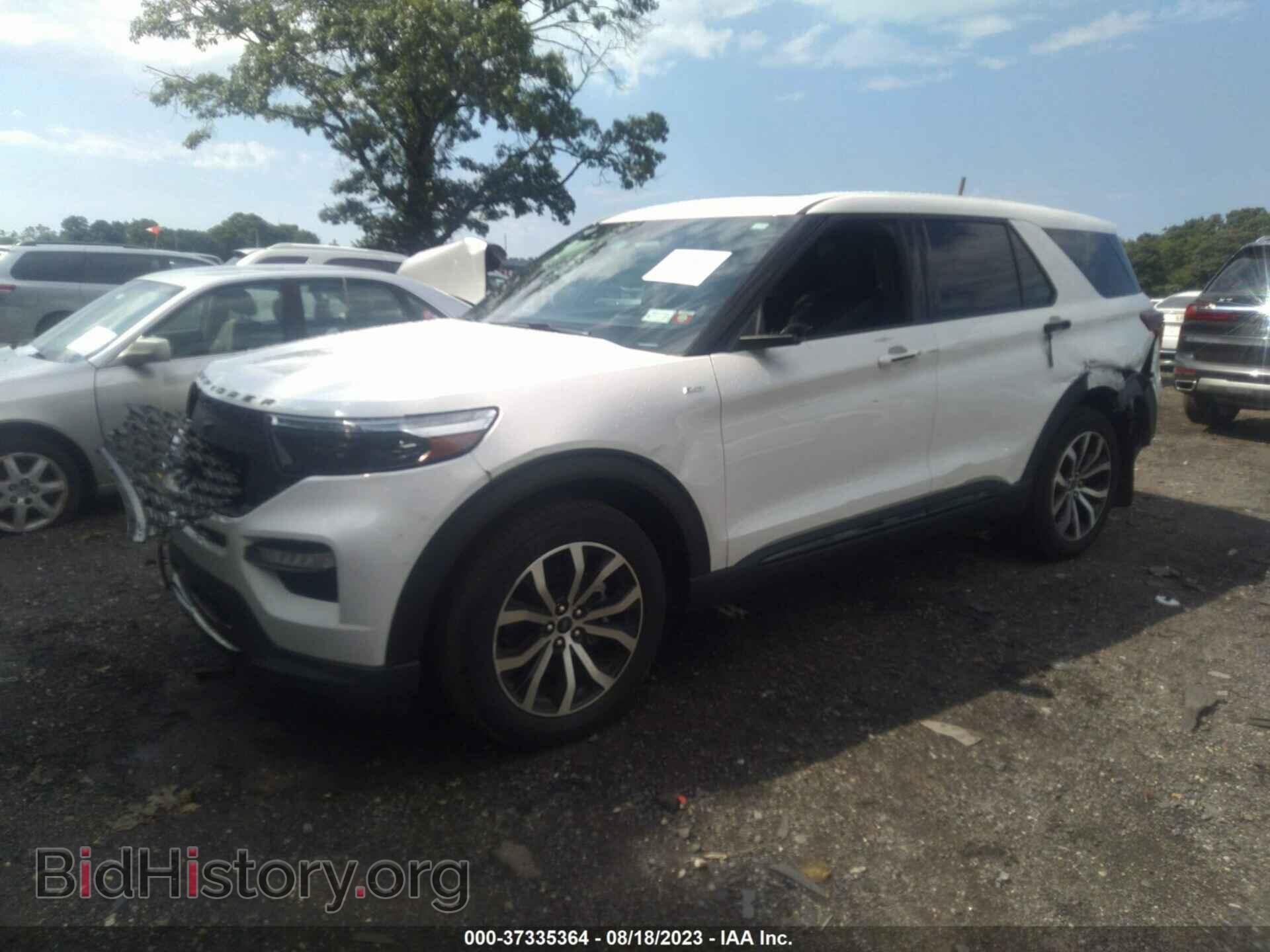 2022 FORD EXPLORER - VIN: 1FMSK8KH8NGB11636 - Фото 2