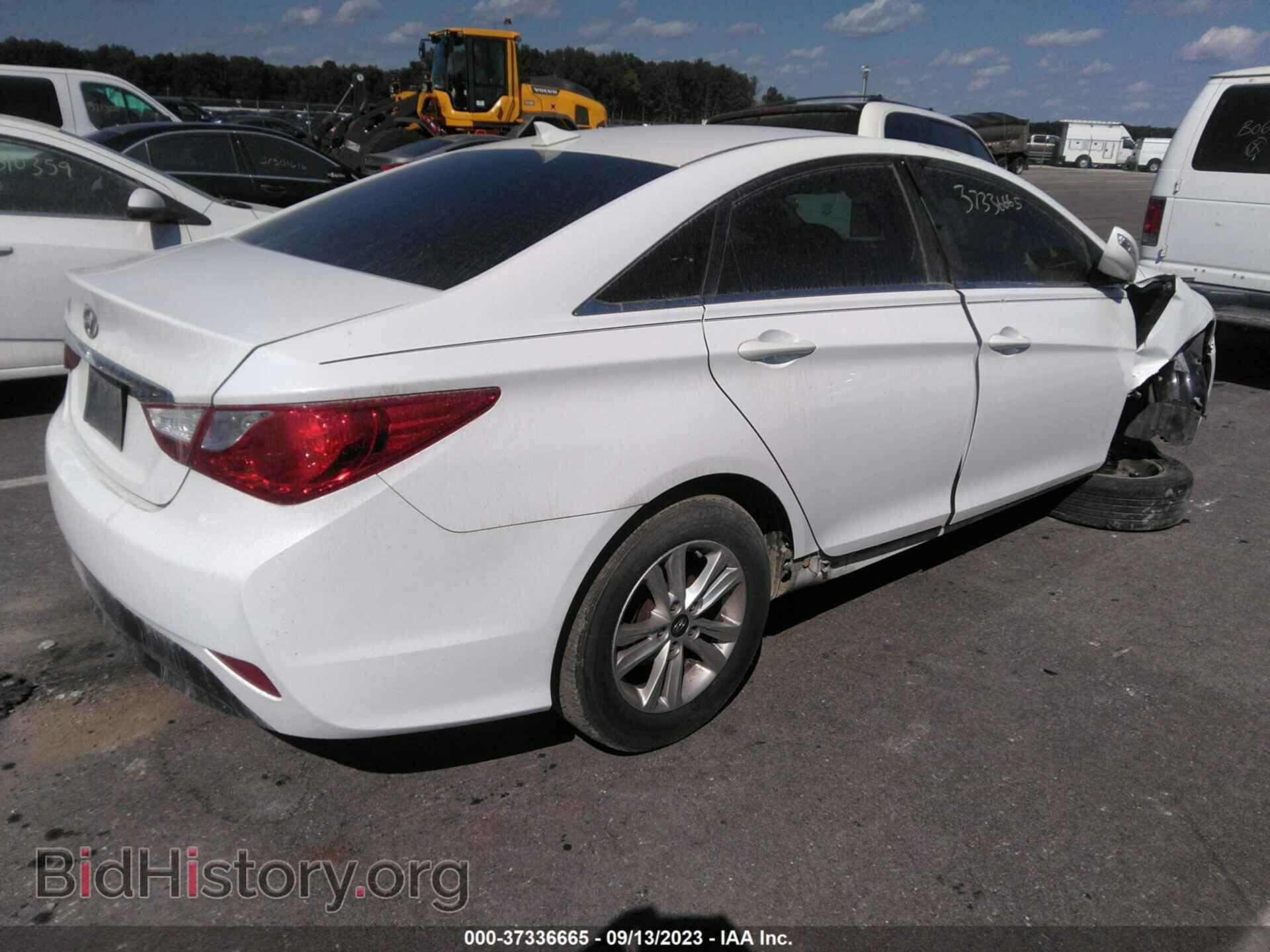 2014 HYUNDAI SONATA - VIN: 5NPEB4AC3EH854894 - Photo 4