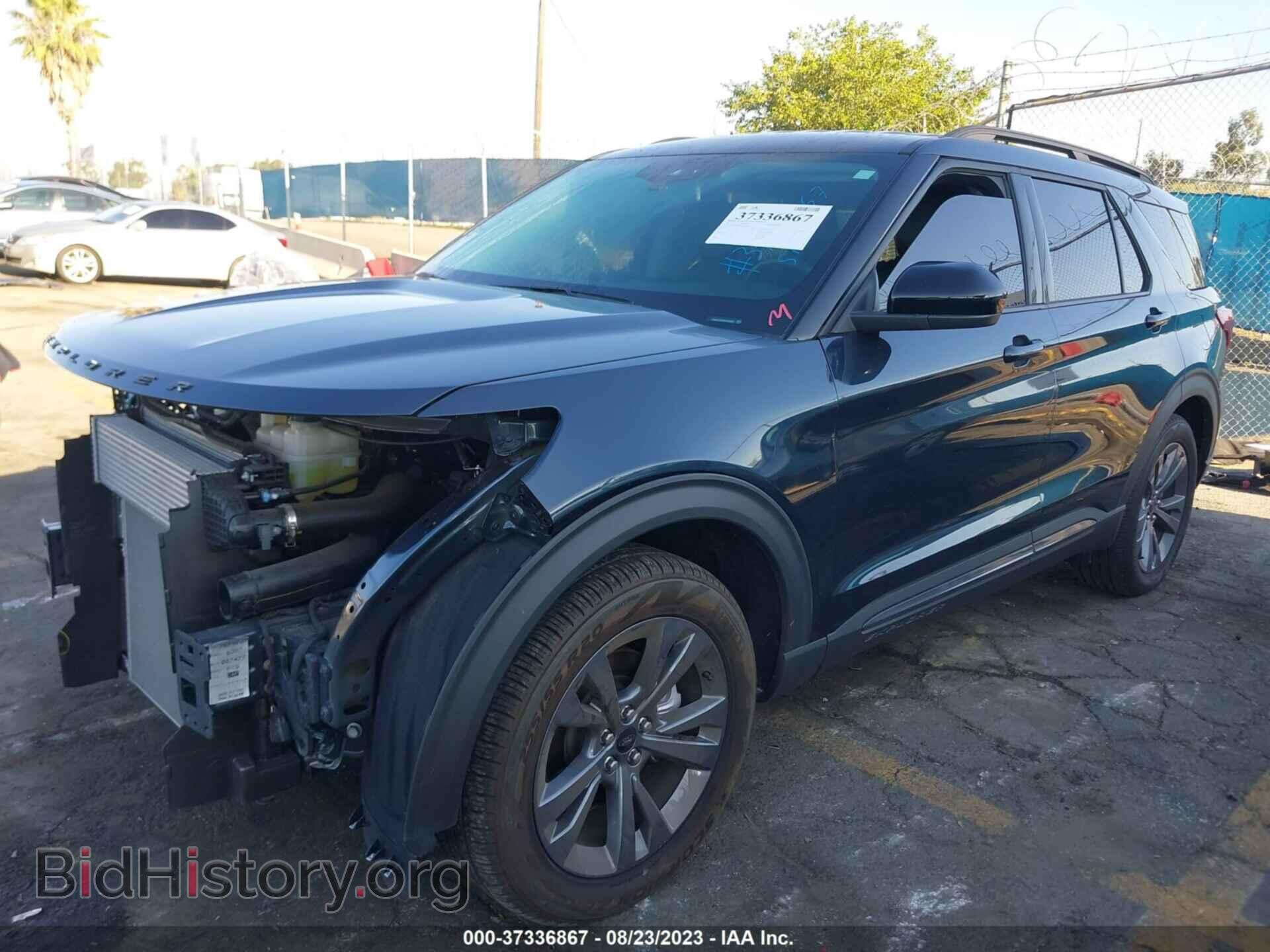 2022 FORD EXPLORER - VIN: 1FMSK7DH2NGA80861 - Фото 2