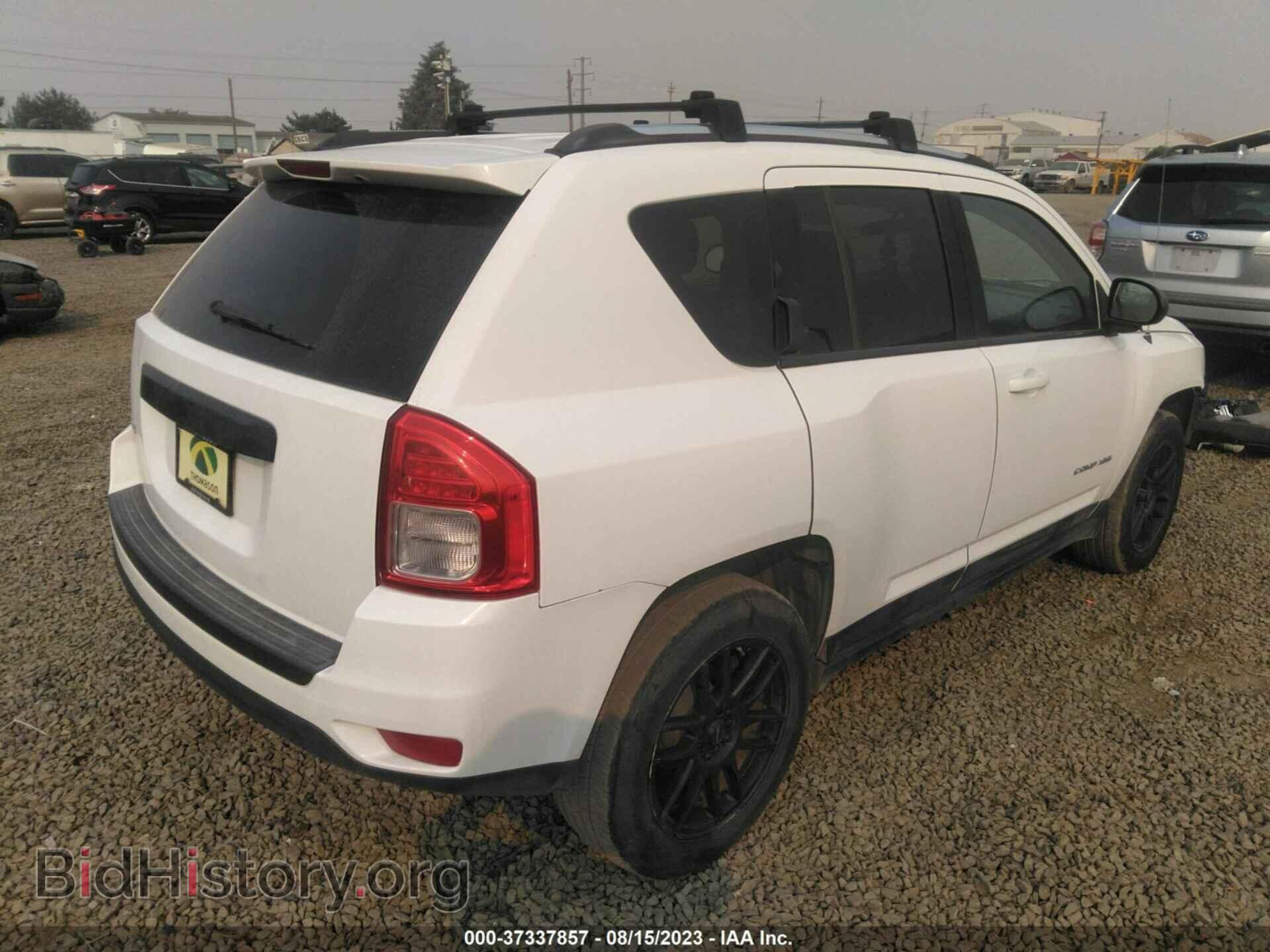 2012 JEEP COMPASS - VIN: 1C4NJDBB9CD604765 - Фото 4