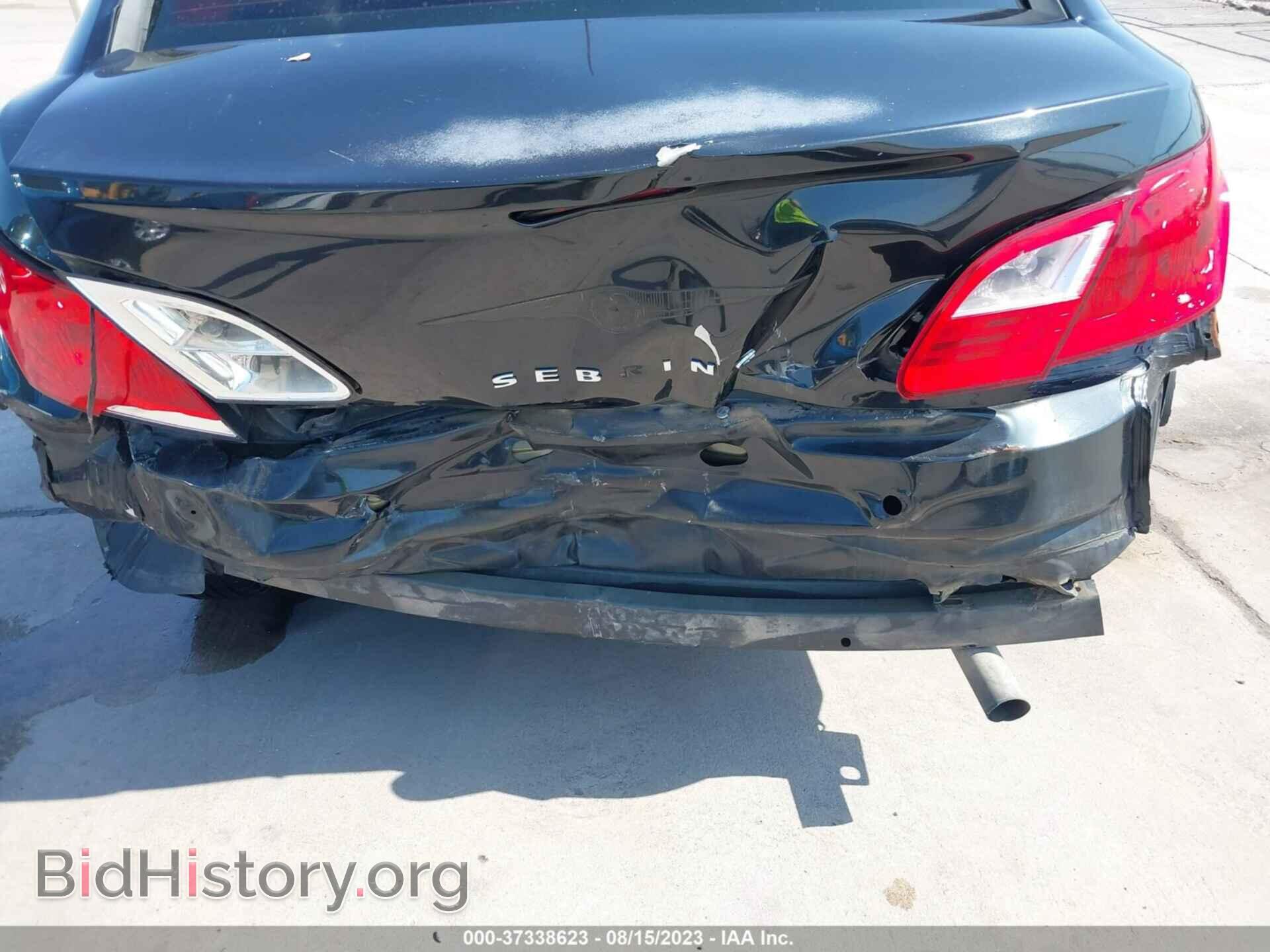 2010 CHRYSLER SEBRING - VIN: 1C3CC4FB8AN223982 - Фото 6