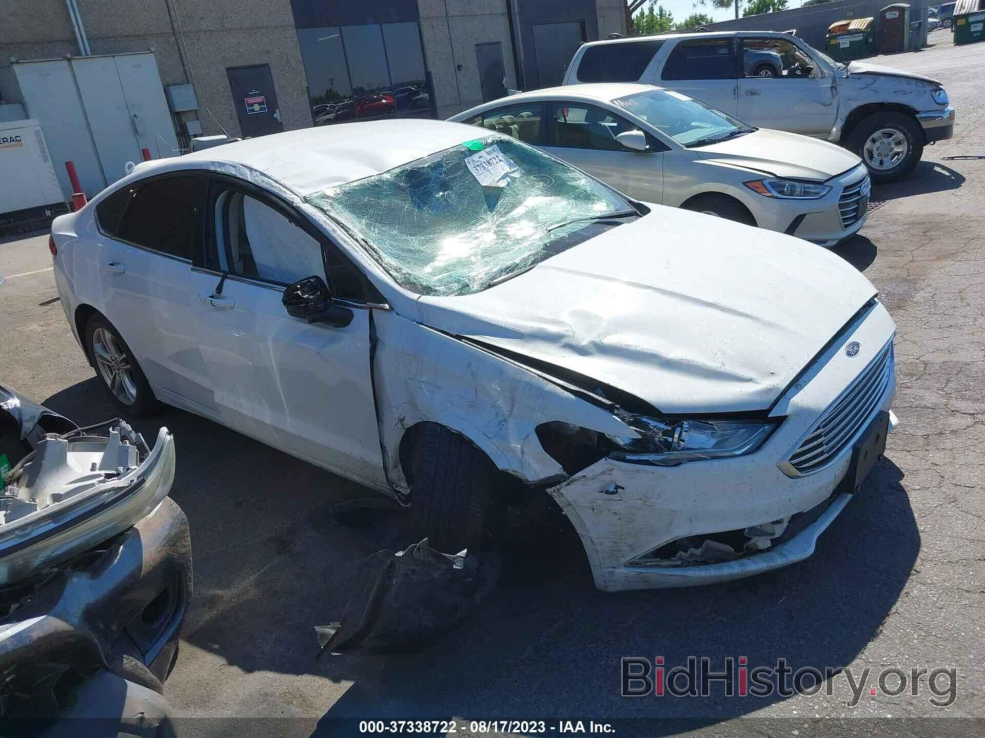 Photo 3FA6P0HD5JR285721 - FORD FUSION 2018