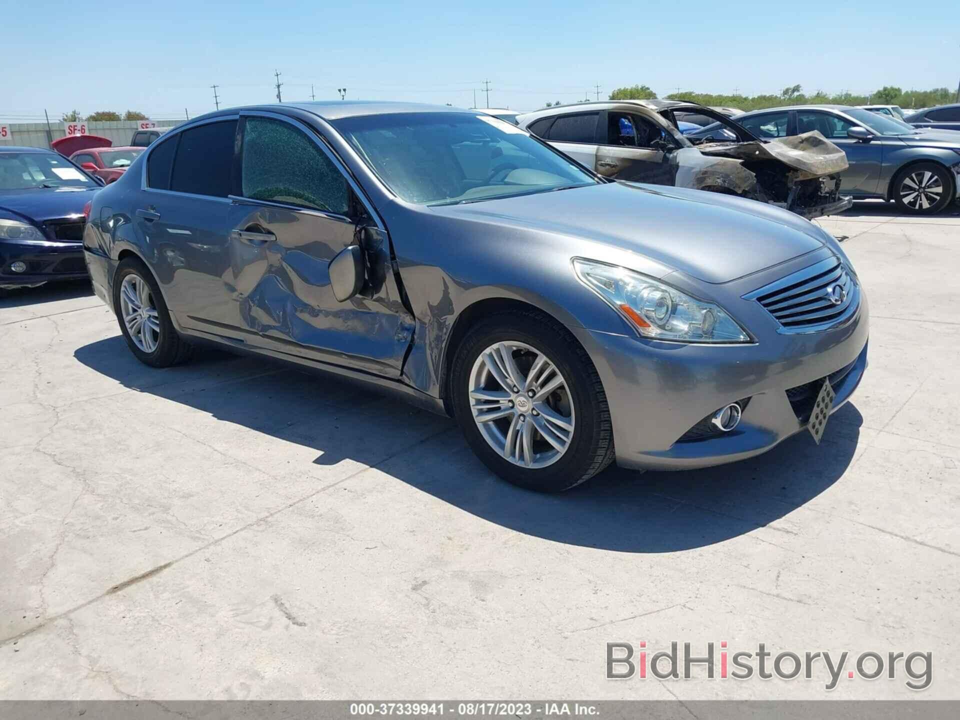 Photo JN1DV6AP8BM601138 - INFINITI G25 SEDAN 2011