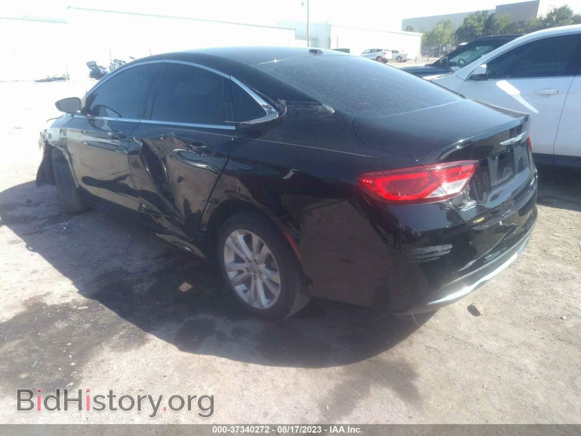 2016 CHRYSLER 200 - VIN: 1C3CCCAB0GN165098 - Фото 3