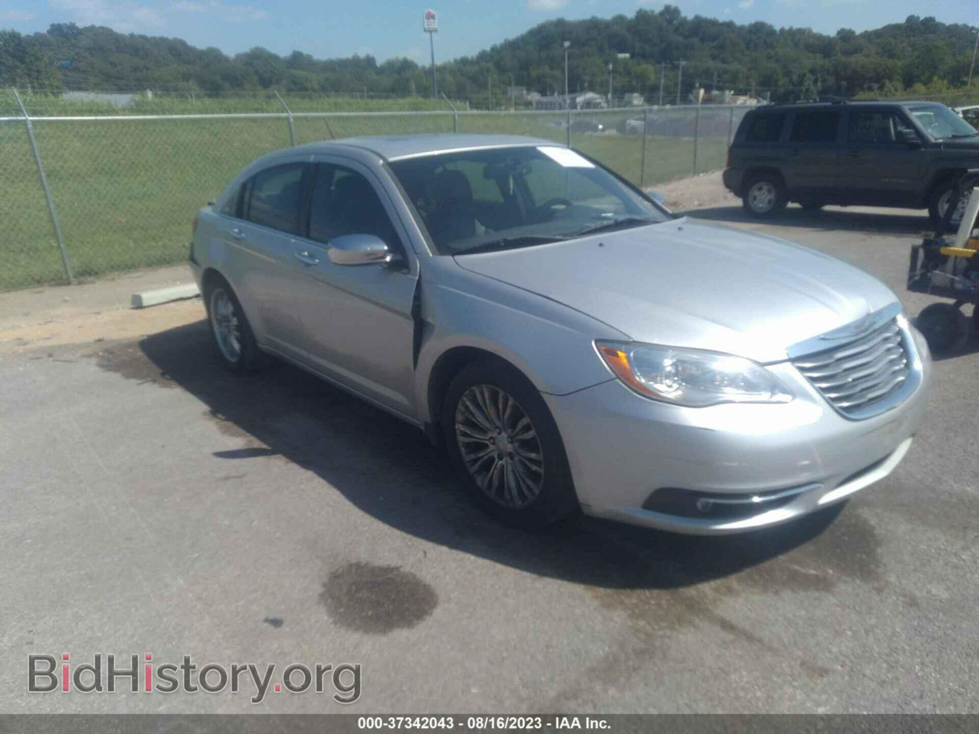 Фотография 1C3CCBCB6CN307231 - CHRYSLER 200 2012