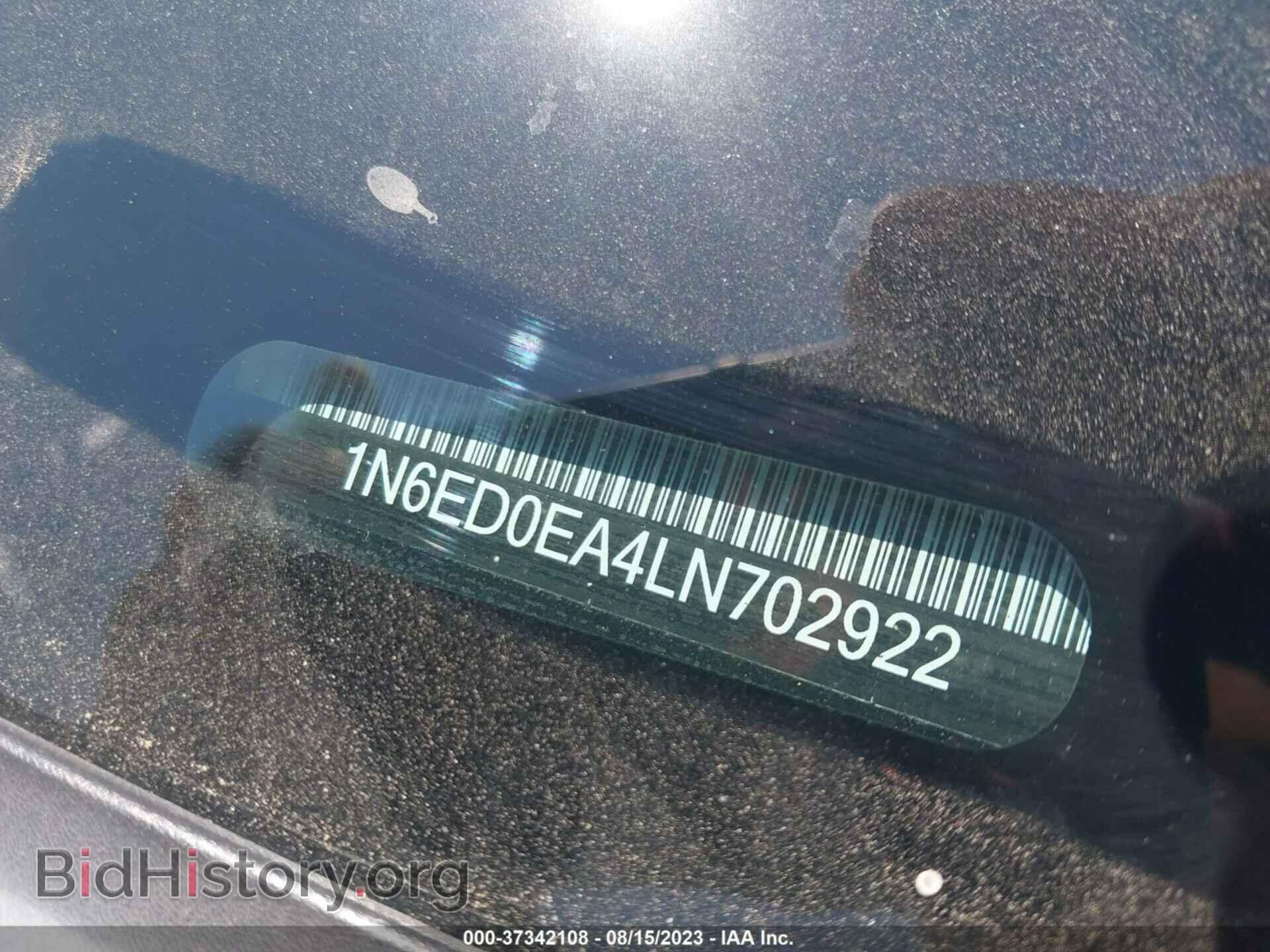 2020 NISSAN FRONTIER - VIN: 1N6ED0EA4LN702922 - Фото 9