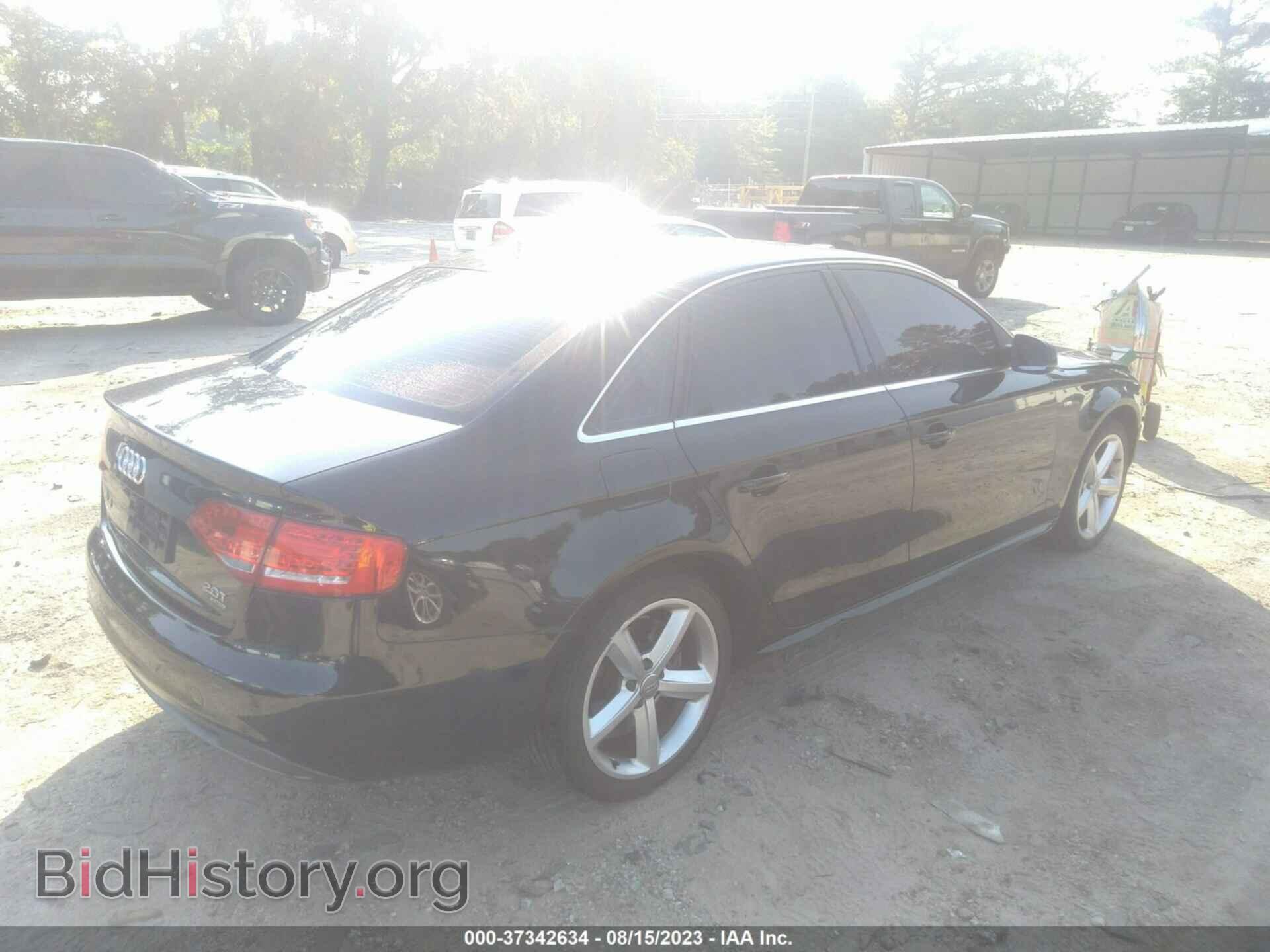 2012 AUDI A4 - VIN: WAUFFAFL8CN016841 - Фото 4