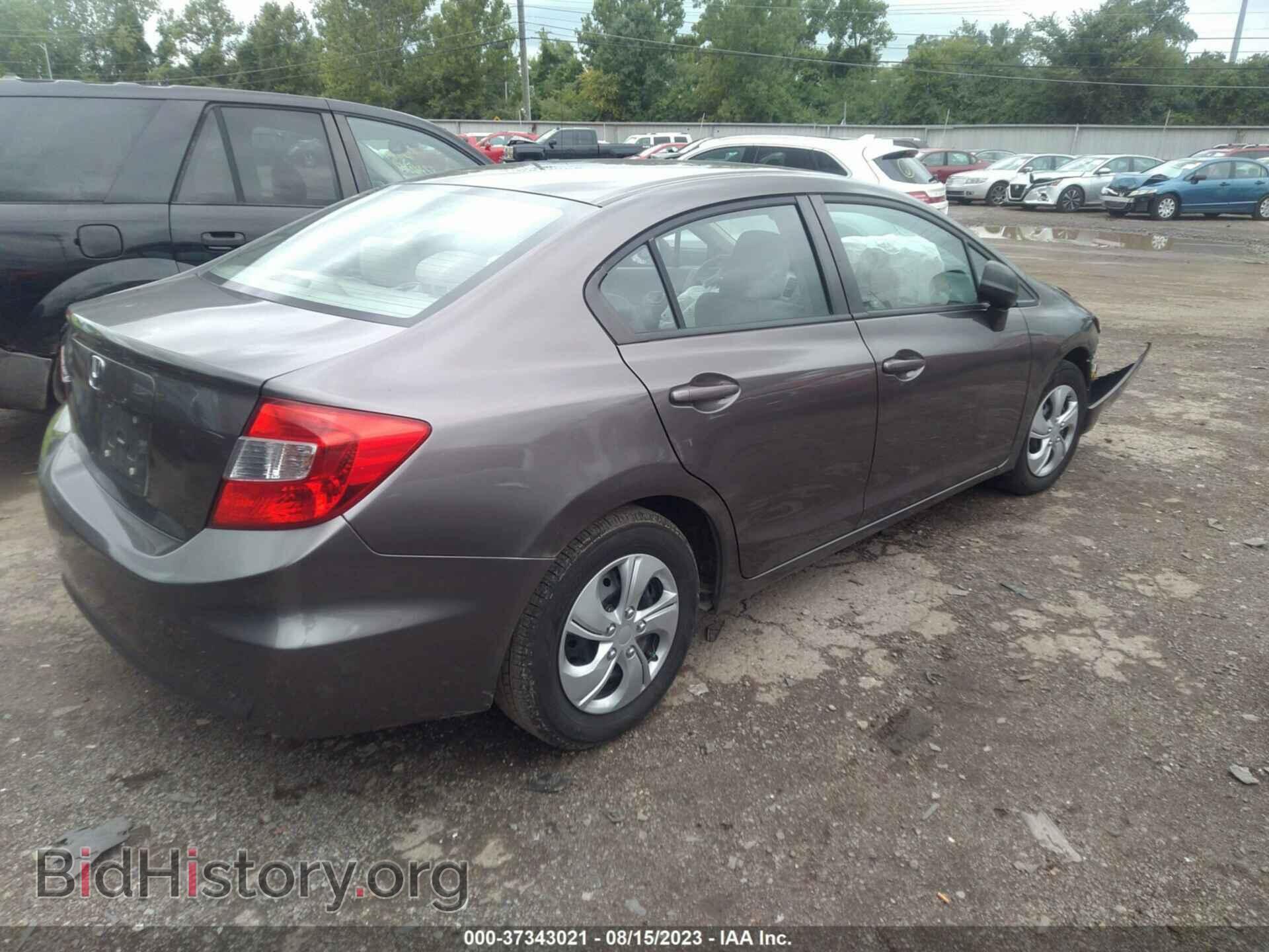 2012 HONDA CIVIC SDN - VIN: 19XFB2F58CE060994 - Фото 4