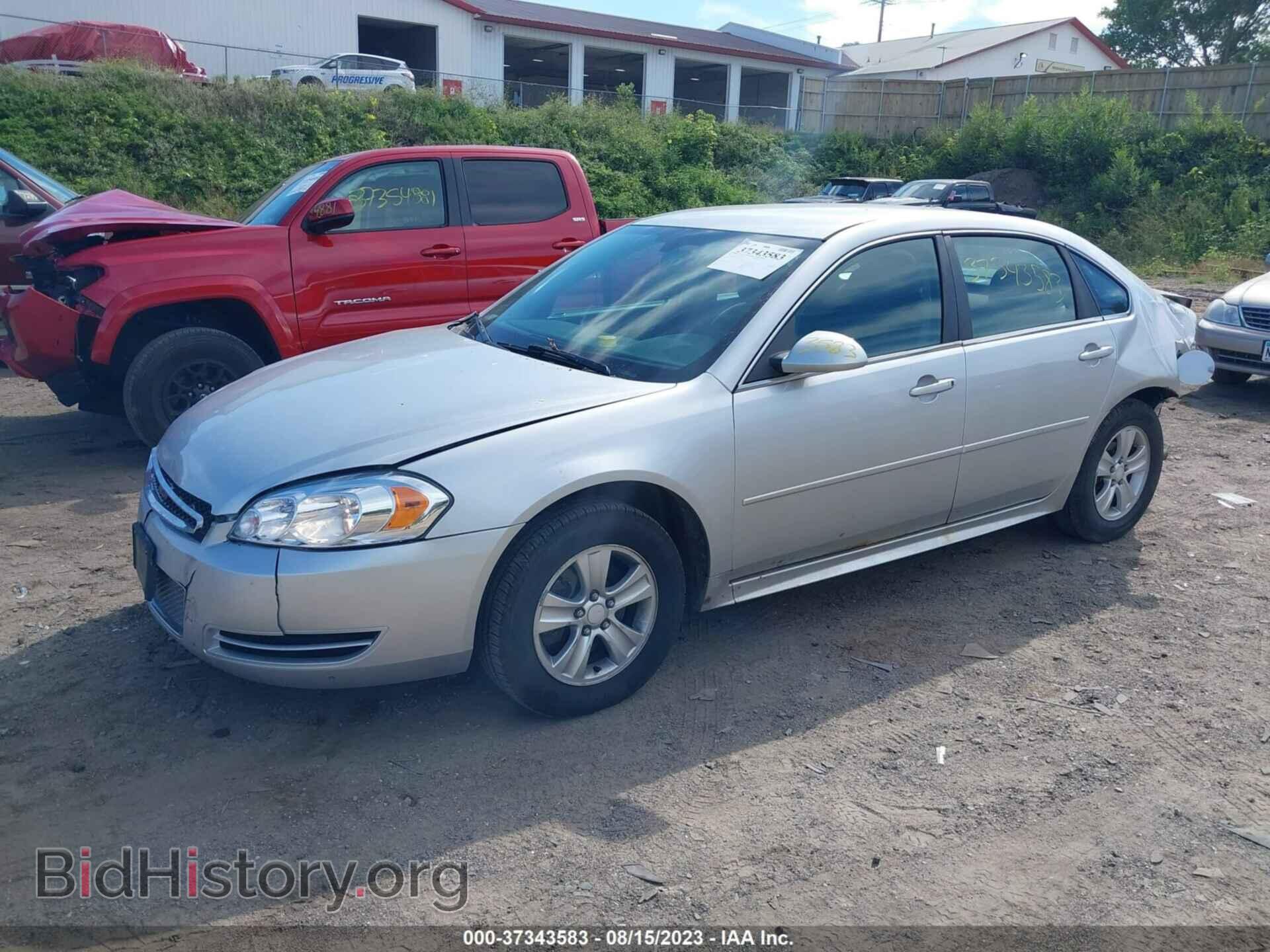 2013 CHEVROLET IMPALA - VIN: 2G1WF5E32D1128753 - Фото 2