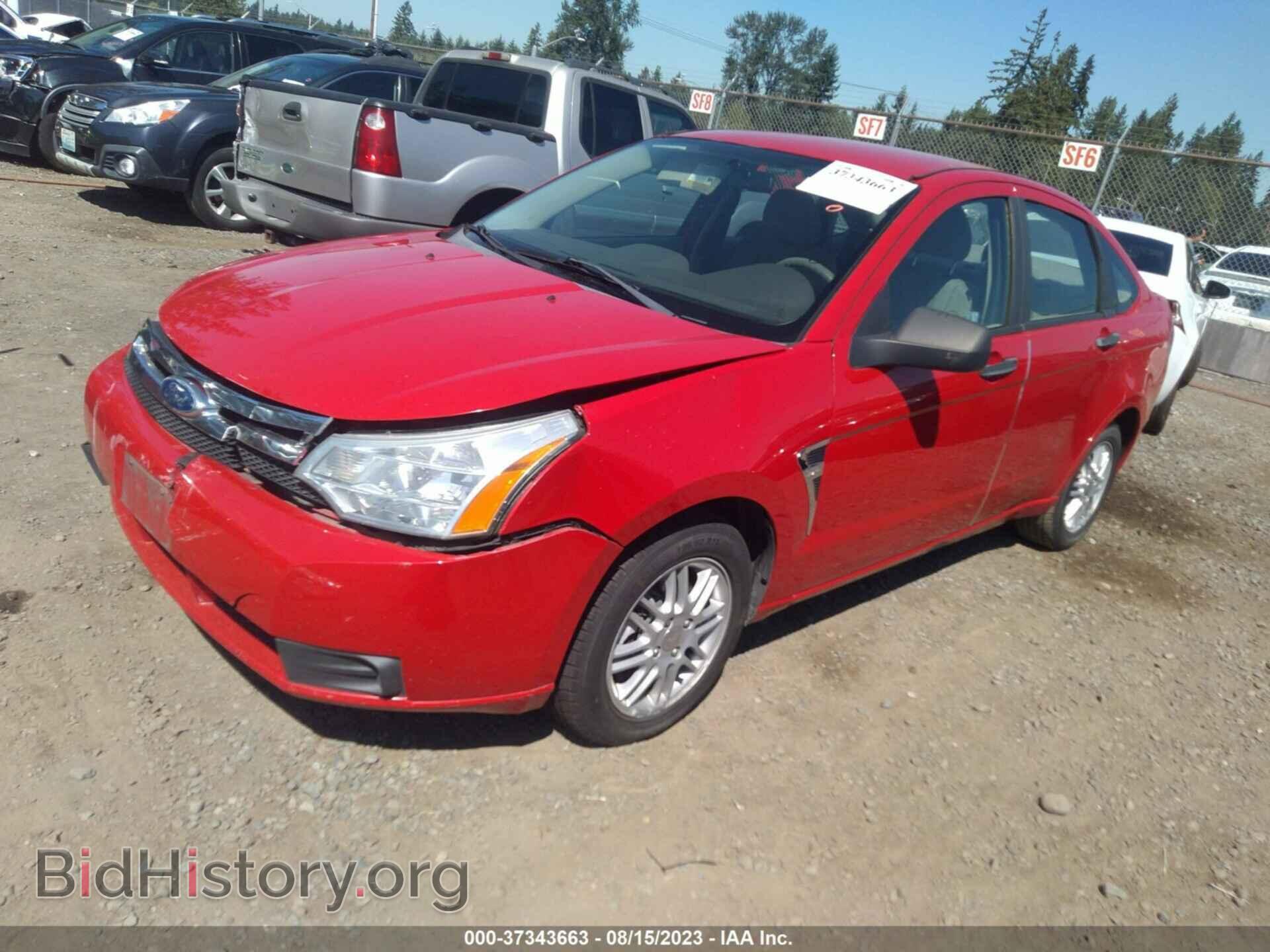 2008 FORD FOCUS - VIN: 1FAHP35N98W200426 - Фото 2