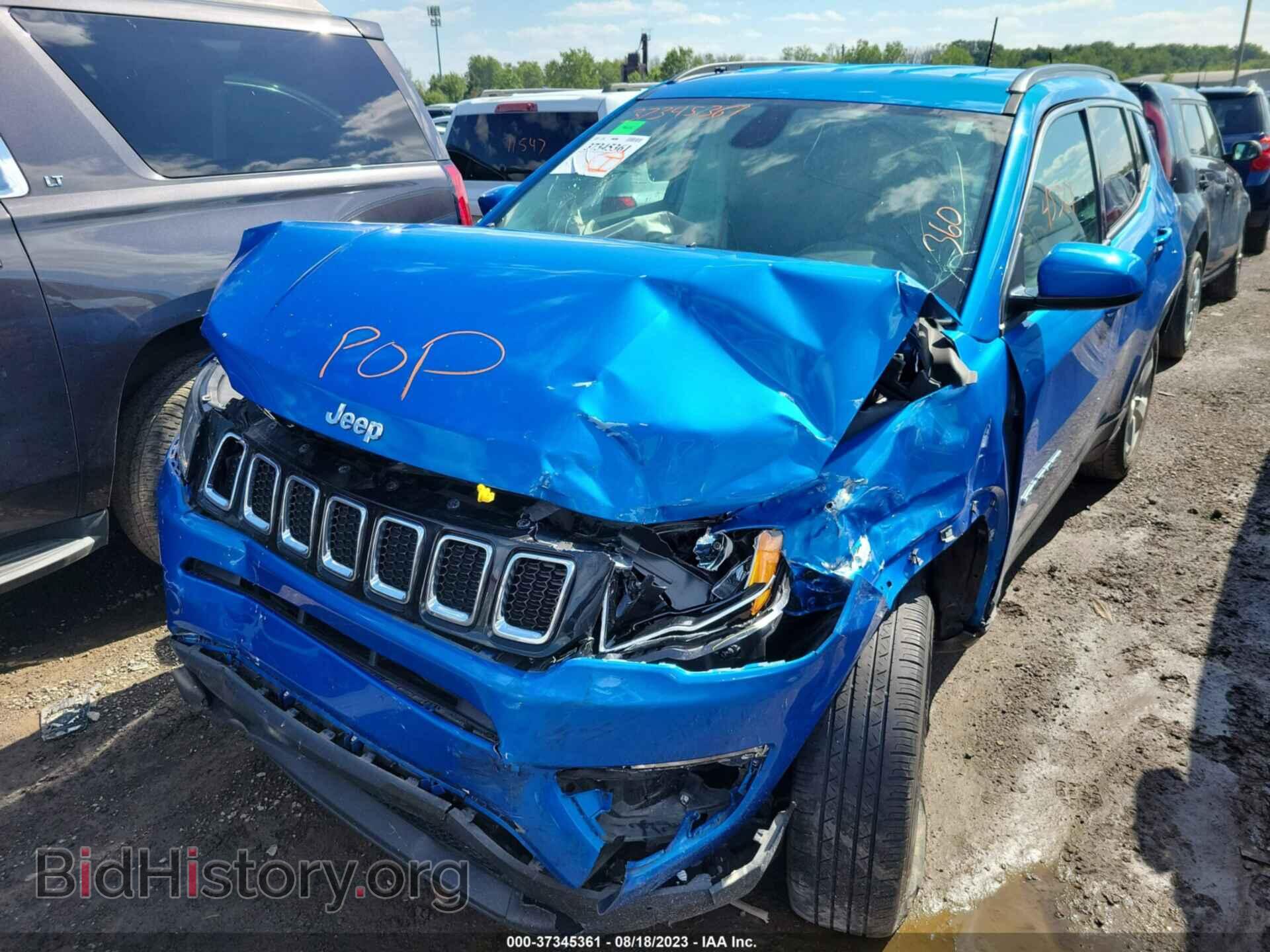 2018 JEEP COMPASS - VIN: 3C4NJDBB2JT176805 - Фото 2