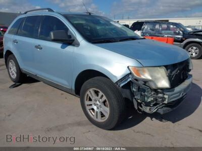 2008 Ford EDGE SE, light blue — VIN 2FMDK36C78BB38915, IAAI