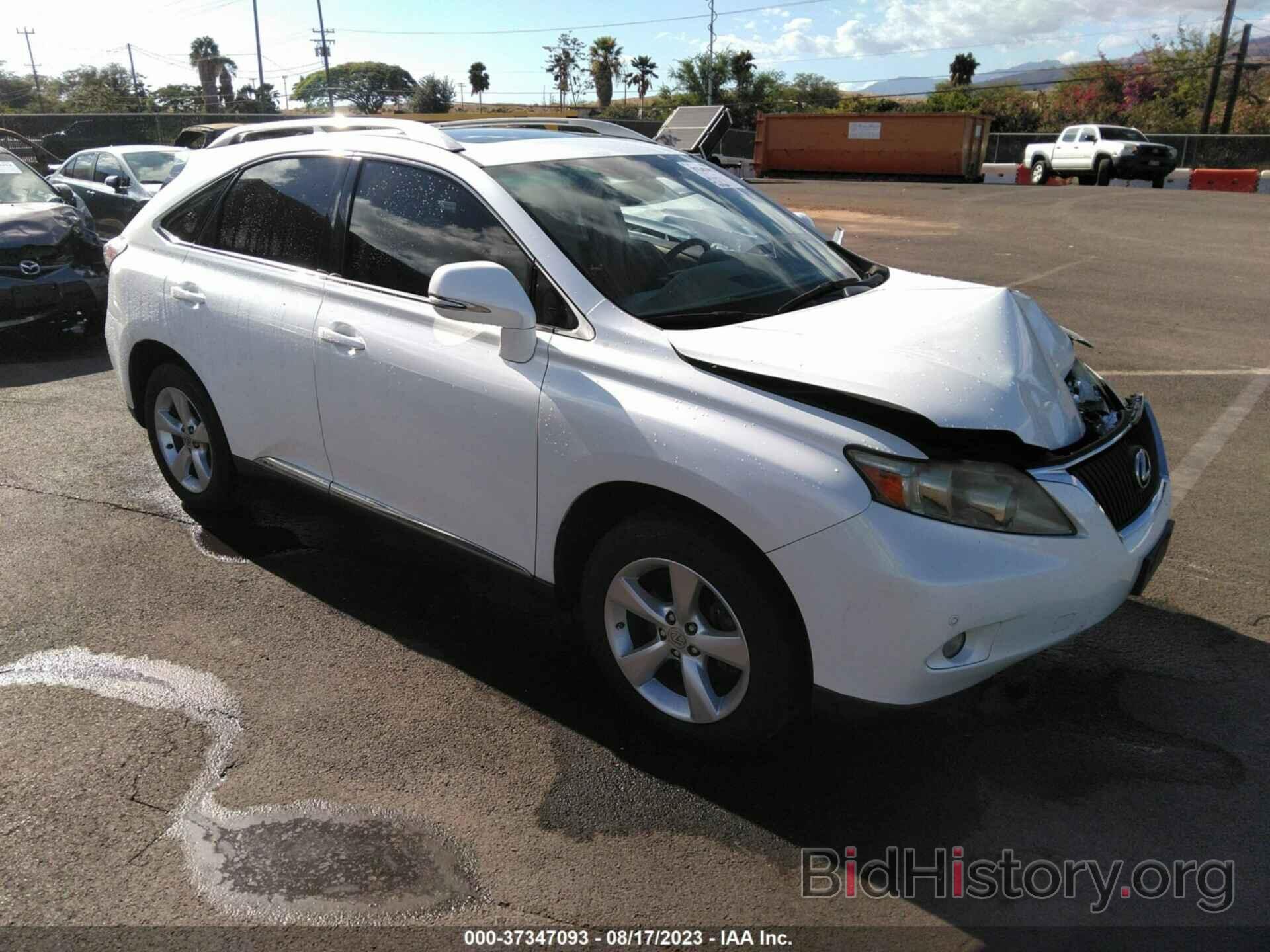 Фотография JTJZK1BA0A2409387 - LEXUS RX 350 2010