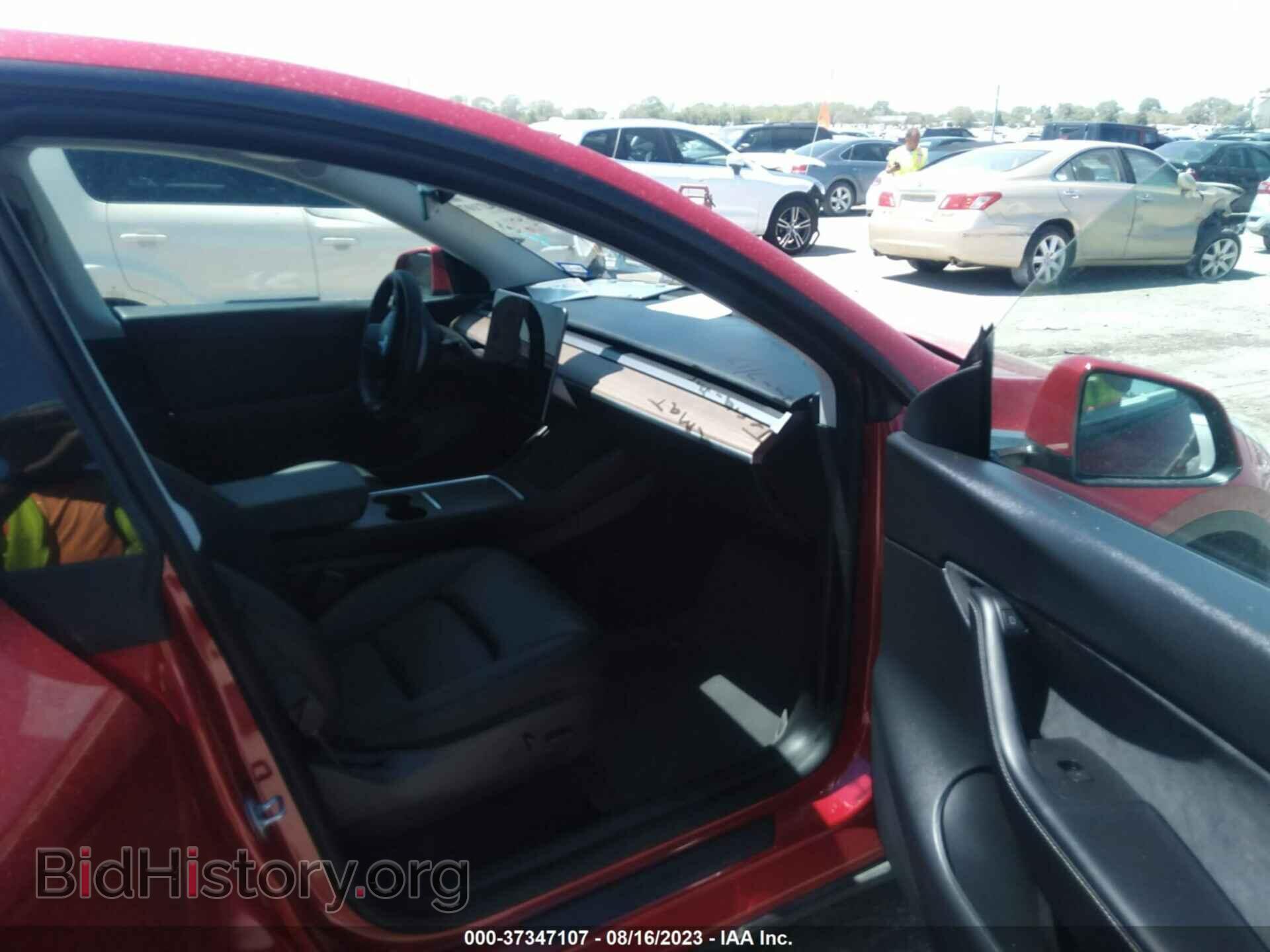 2022 TESLA MODEL Y - VIN: 7SAYGAEE0NF453314 - Фото 5