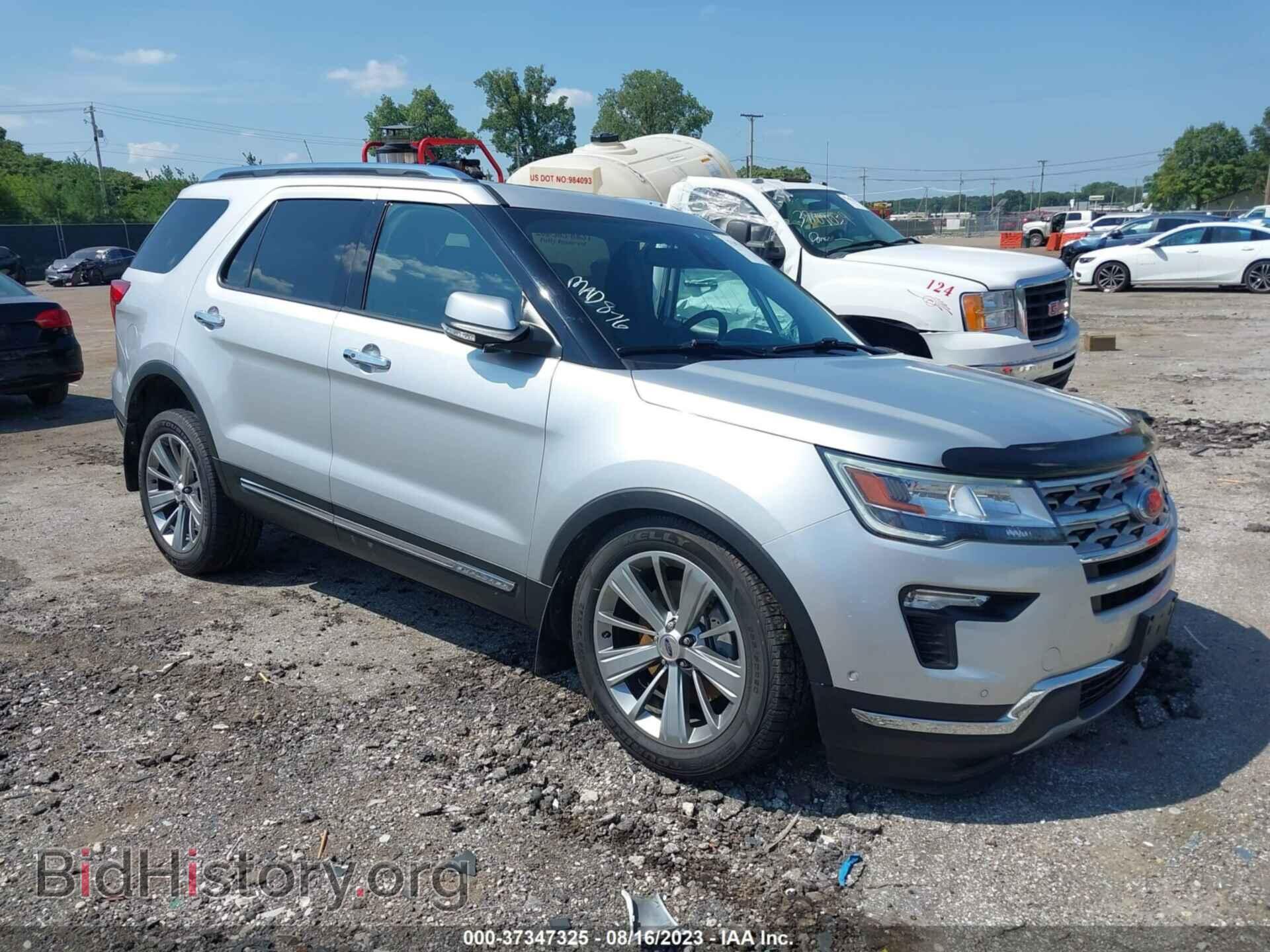Фотография 1FM5K8F80JGB40419 - FORD EXPLORER 2018