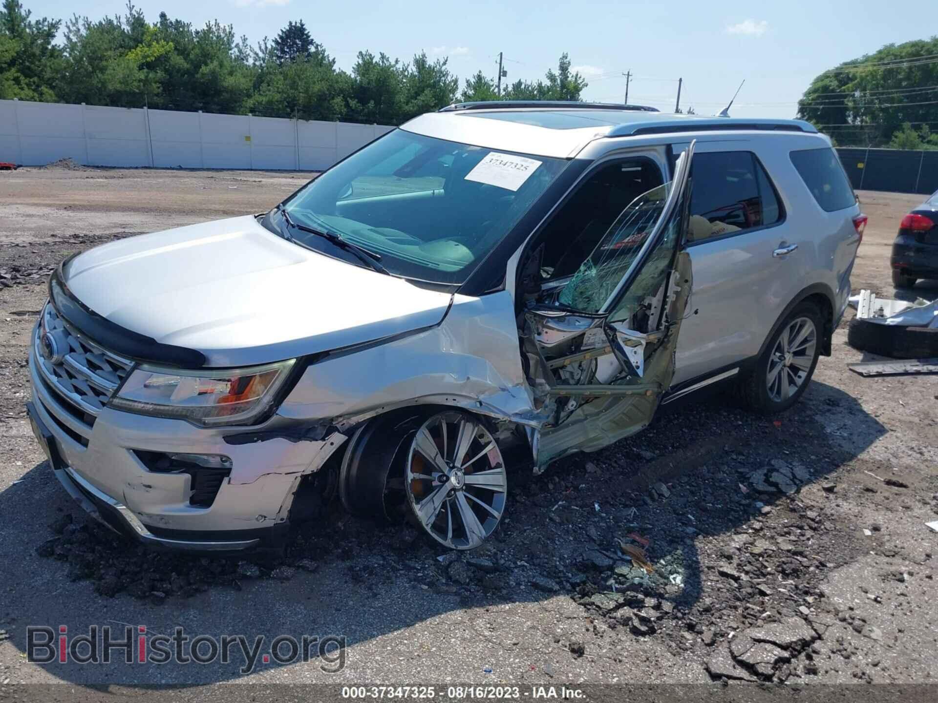 2018 FORD EXPLORER - VIN: 1FM5K8F80JGB40419 - Photo 2