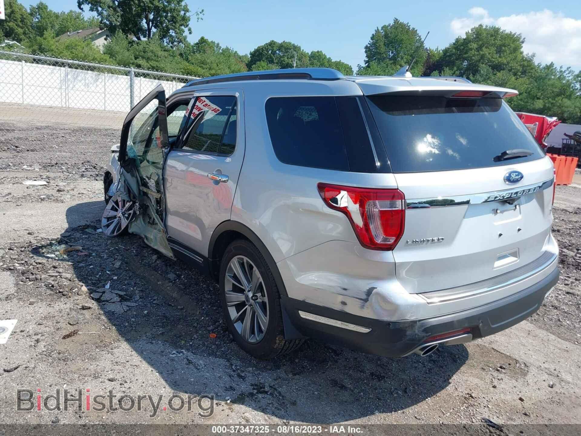 2018 FORD EXPLORER - VIN: 1FM5K8F80JGB40419 - Photo 3