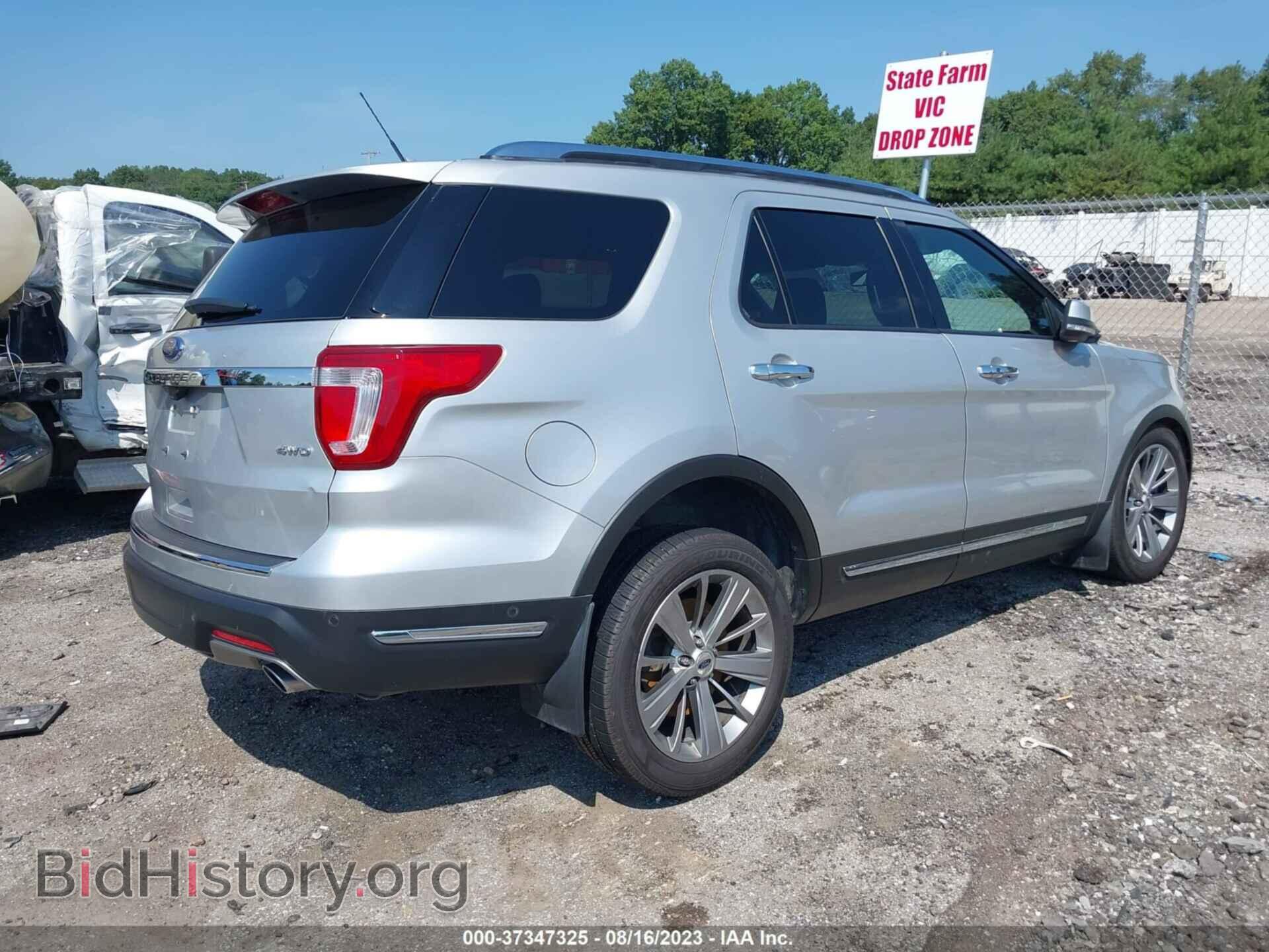 2018 FORD EXPLORER - VIN: 1FM5K8F80JGB40419 - Photo 4