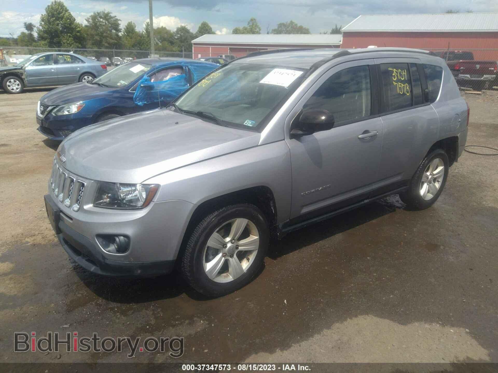 2016 JEEP COMPASS - VIN: 1C4NJDBB3GD779020 - Фото 2