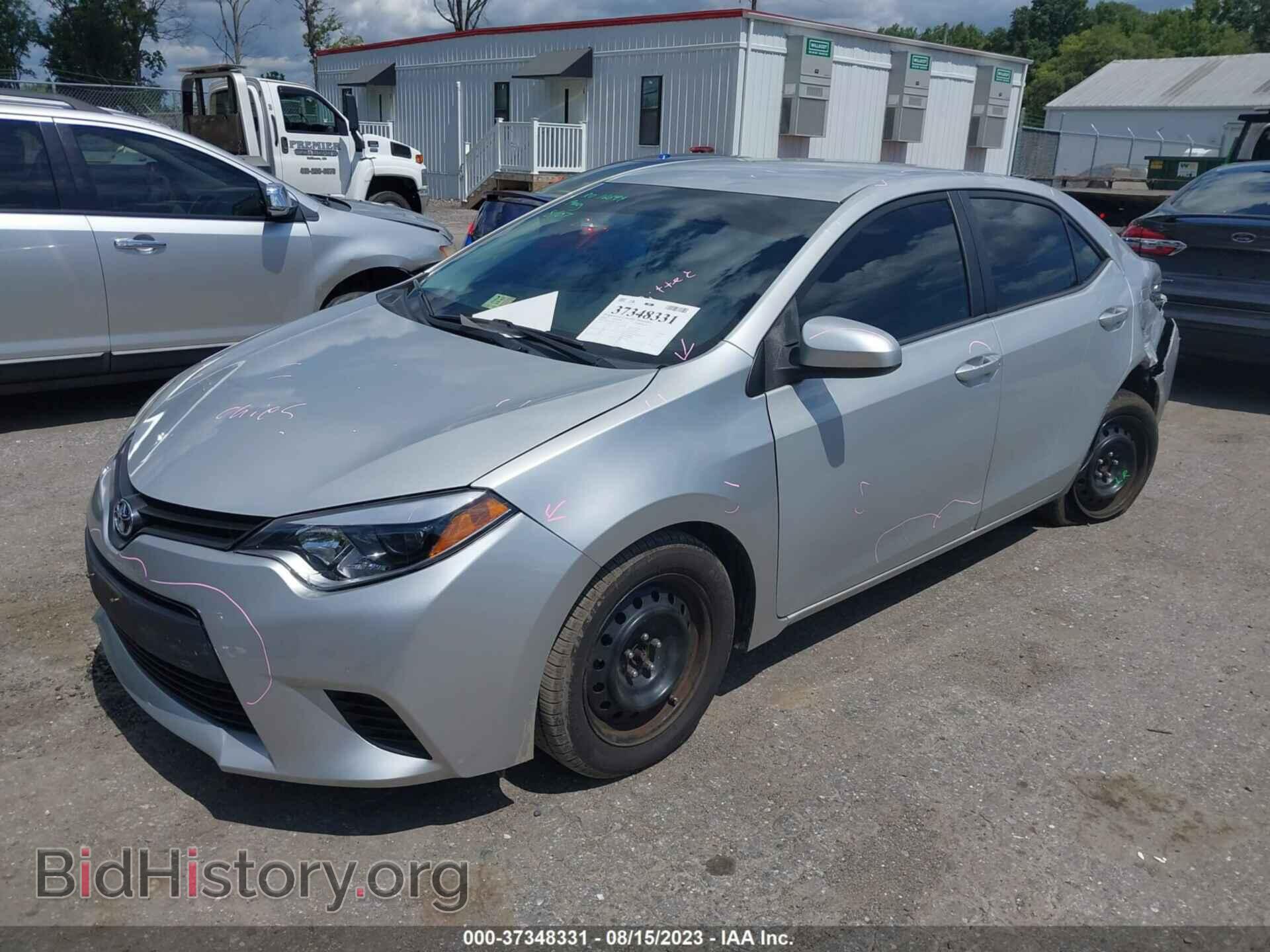 2014 TOYOTA COROLLA - VIN: 2T1BURHE9EC218114 - Photo 2