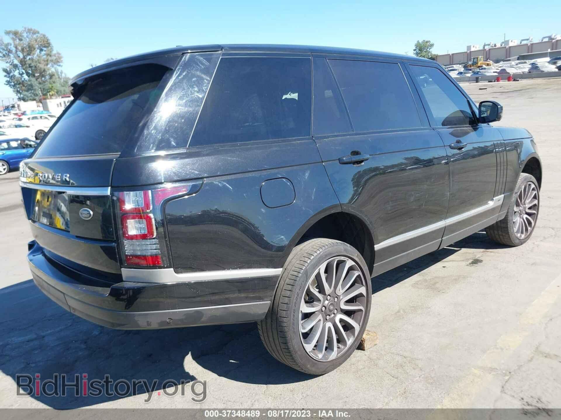 2016 LAND ROVER RANGE ROVER - VIN: SALGS3EF2GA275177 - Фото 4