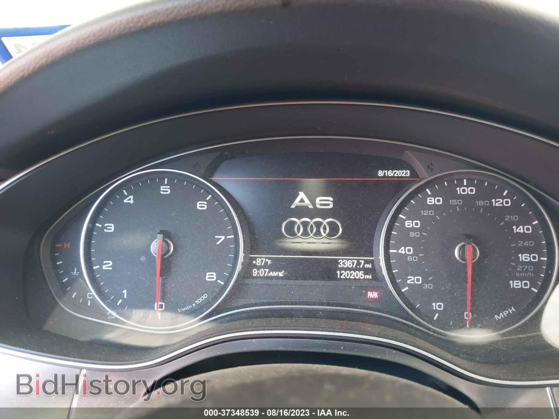 2013 AUDI A6 - VIN: WAUDFAFC8DN009154 - Фото 7