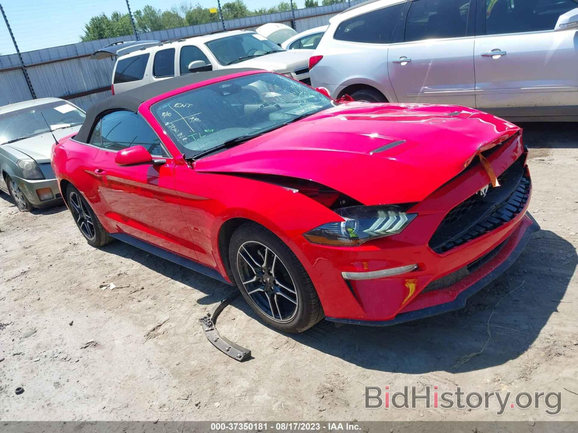 Photo 1FATP8UH1P5109464 - FORD MUSTANG 2023