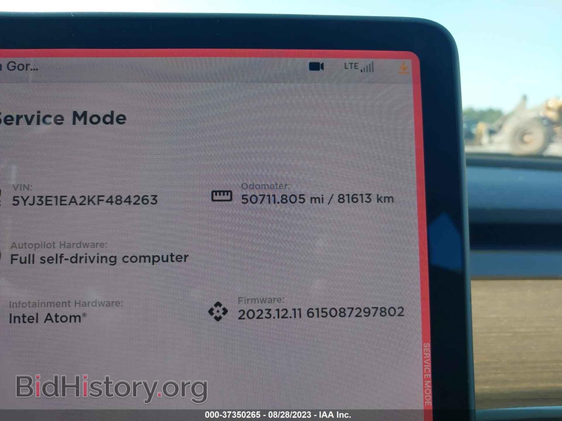 2019 TESLA MODEL 3 - VIN: 5YJ3E1EA2KF484263 - Photo 7