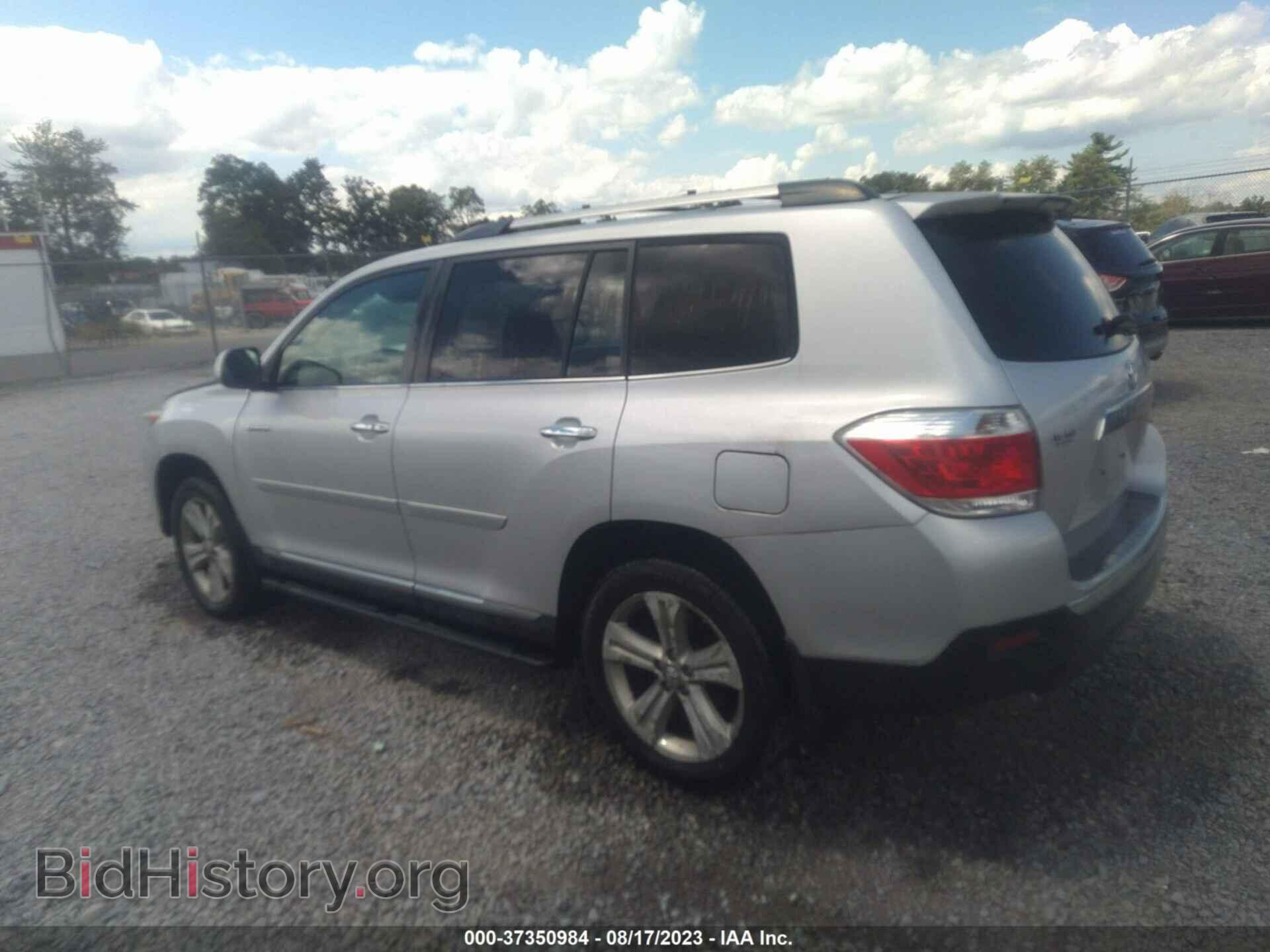 2012 TOYOTA HIGHLANDER - VIN: 5TDDK3EH1CS103473 - Фото 3