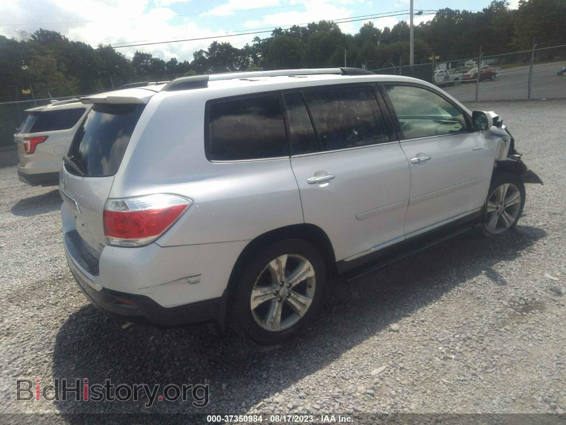 2012 TOYOTA HIGHLANDER - VIN: 5TDDK3EH1CS103473 - Фото 4