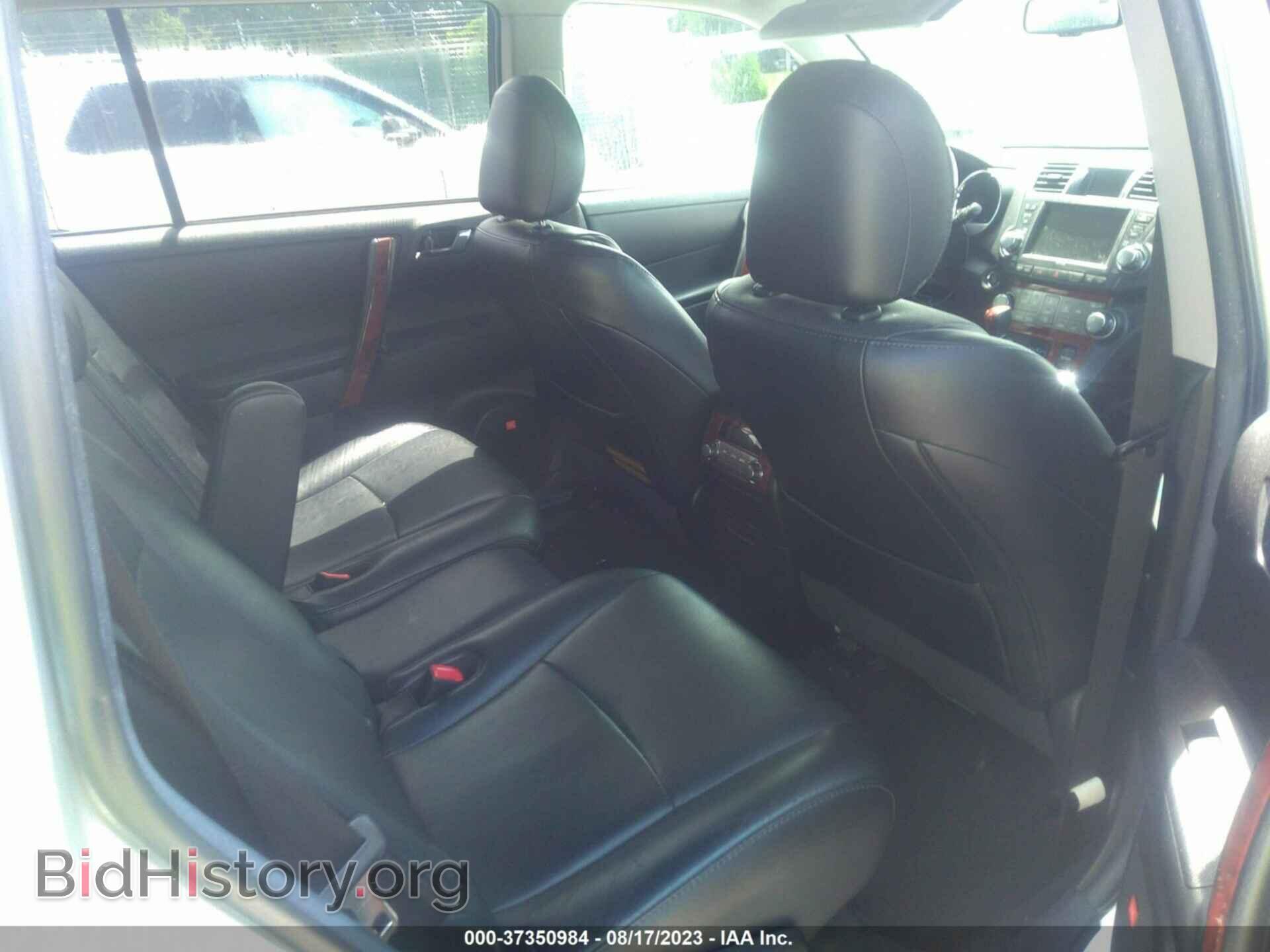 2012 TOYOTA HIGHLANDER - VIN: 5TDDK3EH1CS103473 - Фото 8