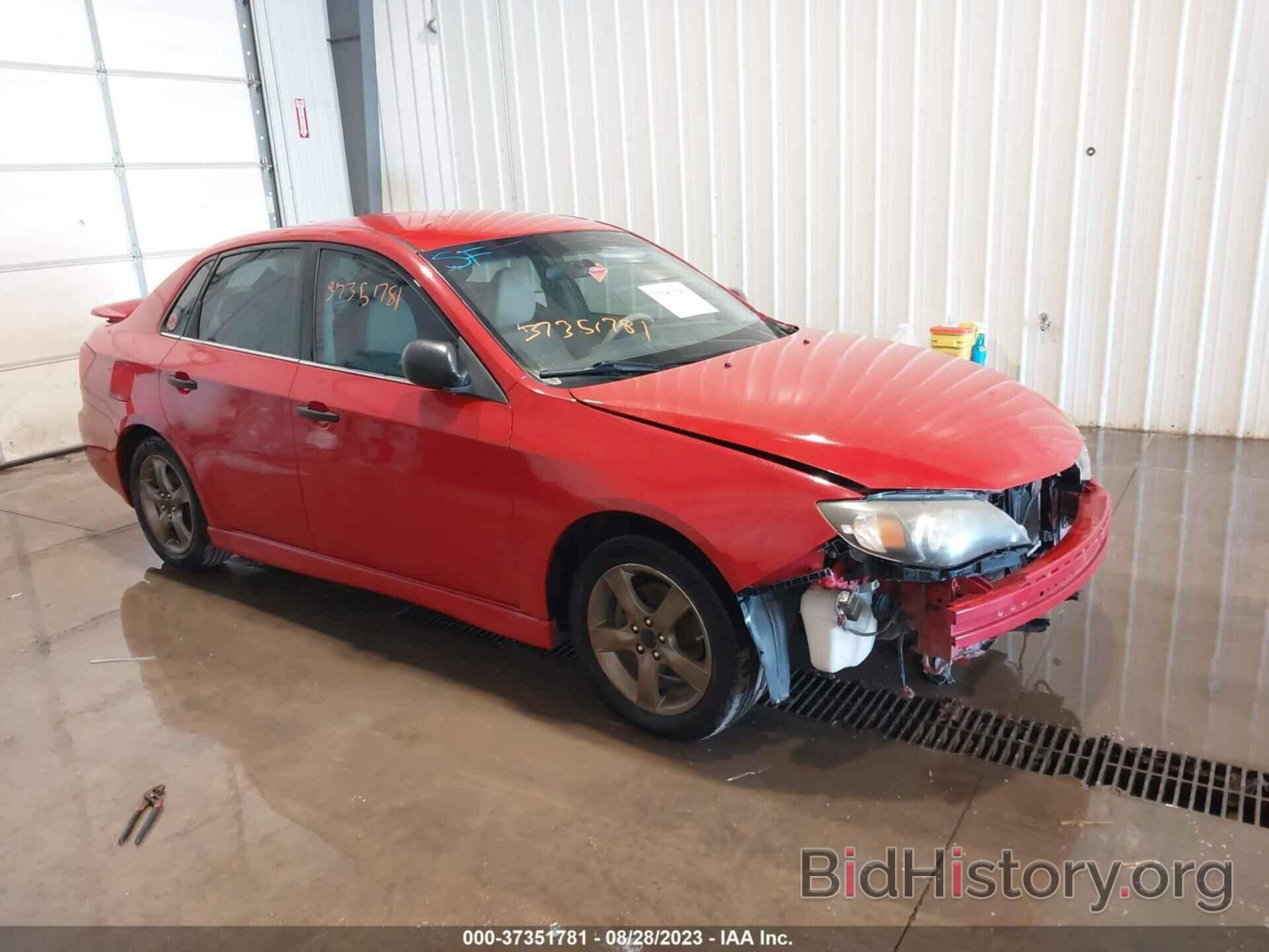 Photo JF1GE61618G501087 - SUBARU IMPREZA SEDAN 2008