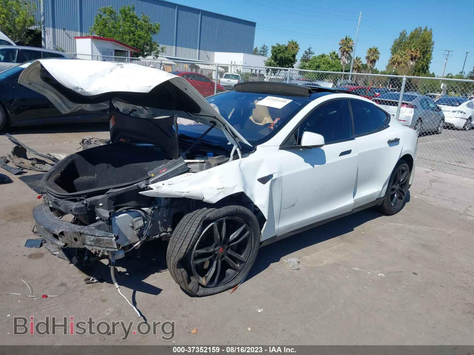 2015 TESLA MODEL S - VIN: 5YJSA1E2XFF117391 - Photo 2