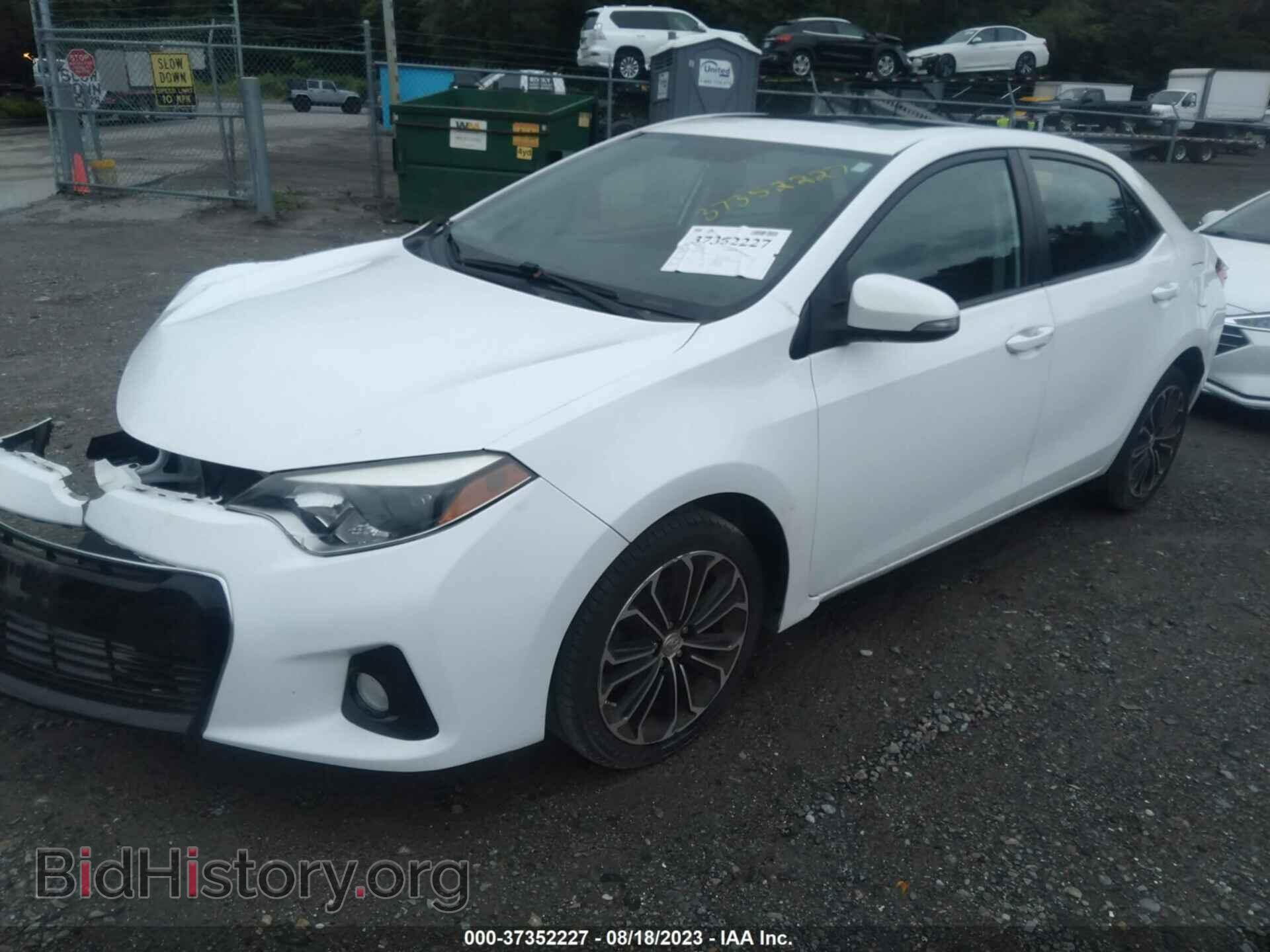 2015 TOYOTA COROLLA - VIN: 2T1BURHE6FC339362 - Фото 2