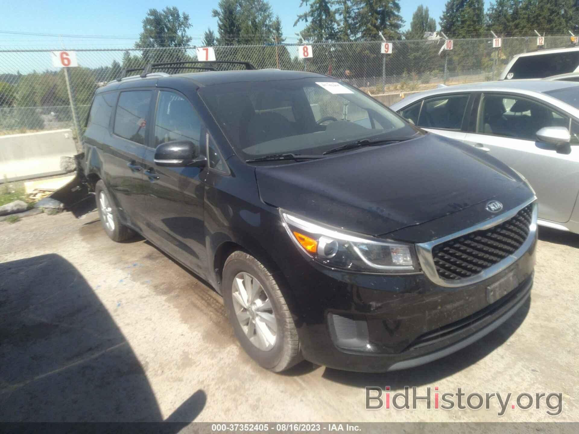 Фотография KNDMB5C14G6142646 - KIA SEDONA 2016