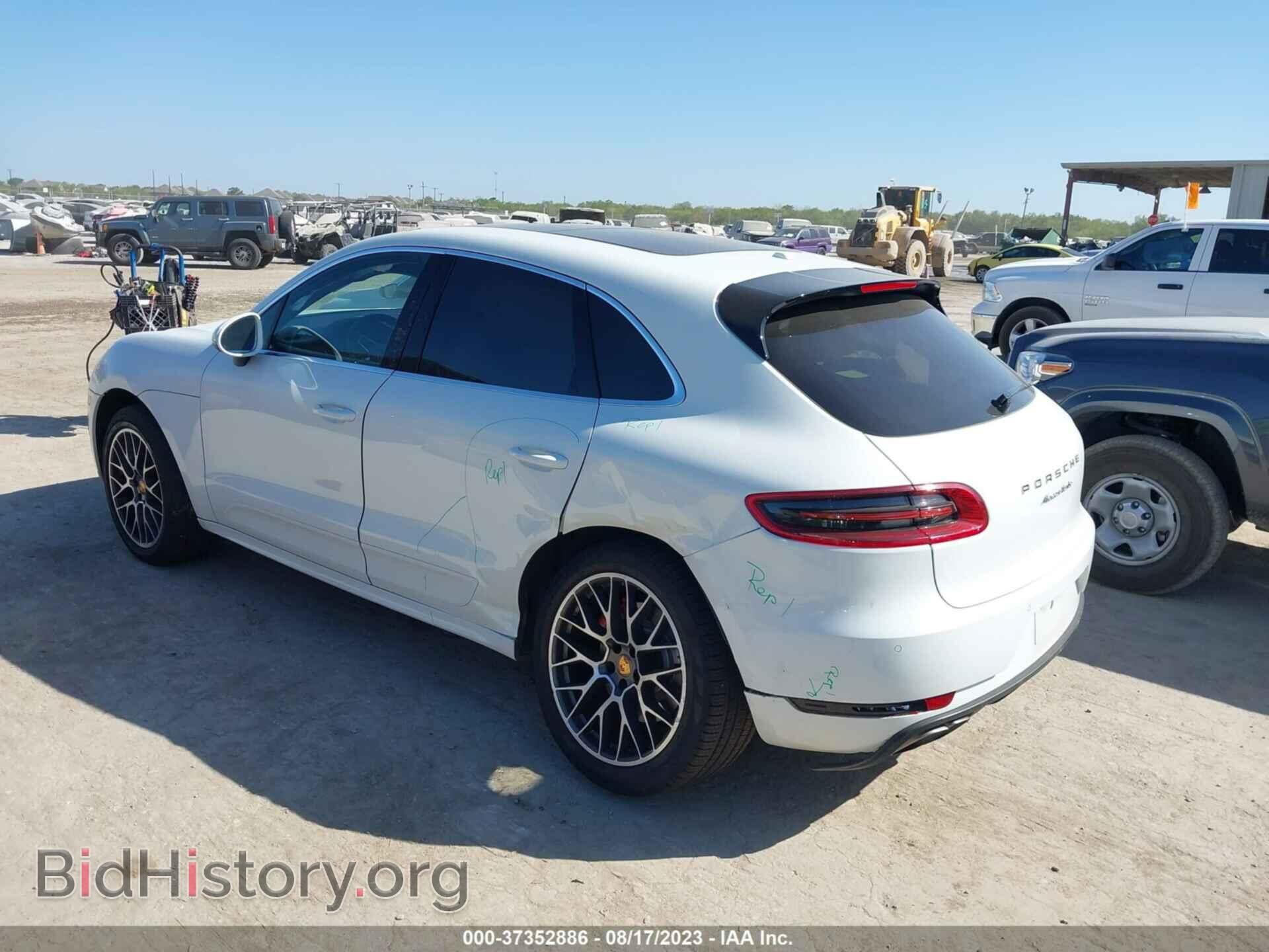 2016 PORSCHE MACAN - VIN: WP1AF2A53GLB91686 - Фото 3