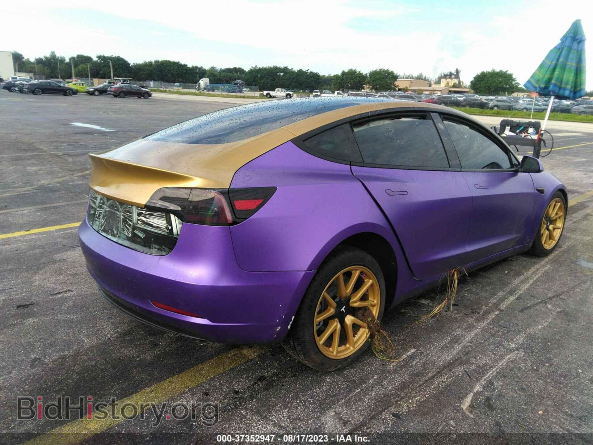2021 TESLA MODEL 3 - VIN: 5YJ3E1EA6MF086282 - Фото 4