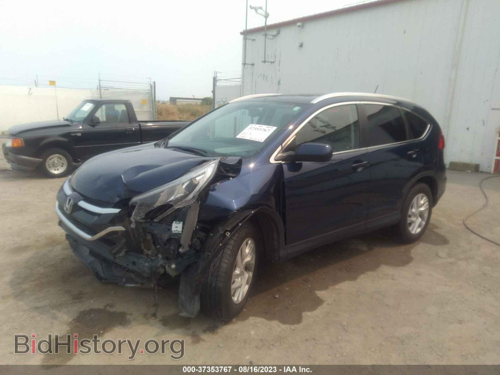 2016 HONDA CR-V - VIN: 2HKRM4H75GH705393 - Фото 2