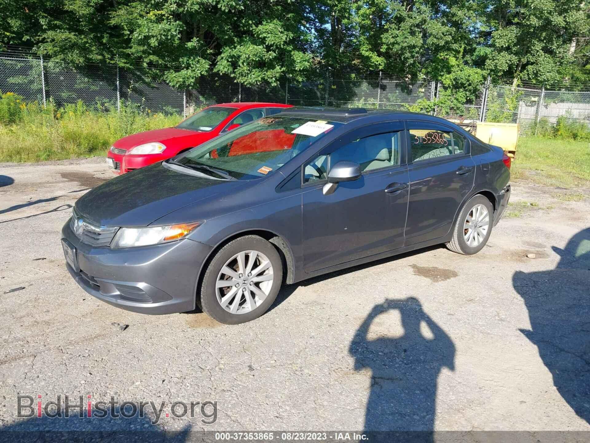 2012 HONDA CIVIC SDN - VIN: 2HGFB2F99CH536839 - Фото 2