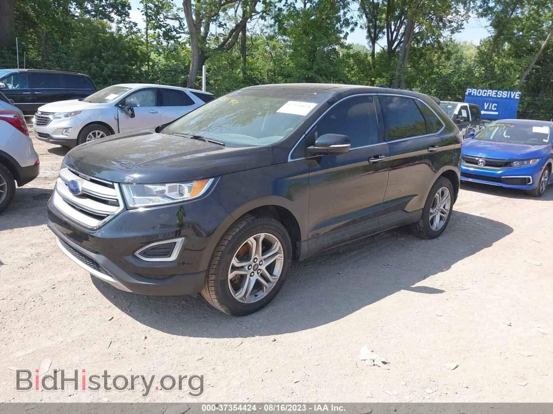 2018 FORD EDGE - VIN: 2FMPK4K96JBB05973 - Фото 2