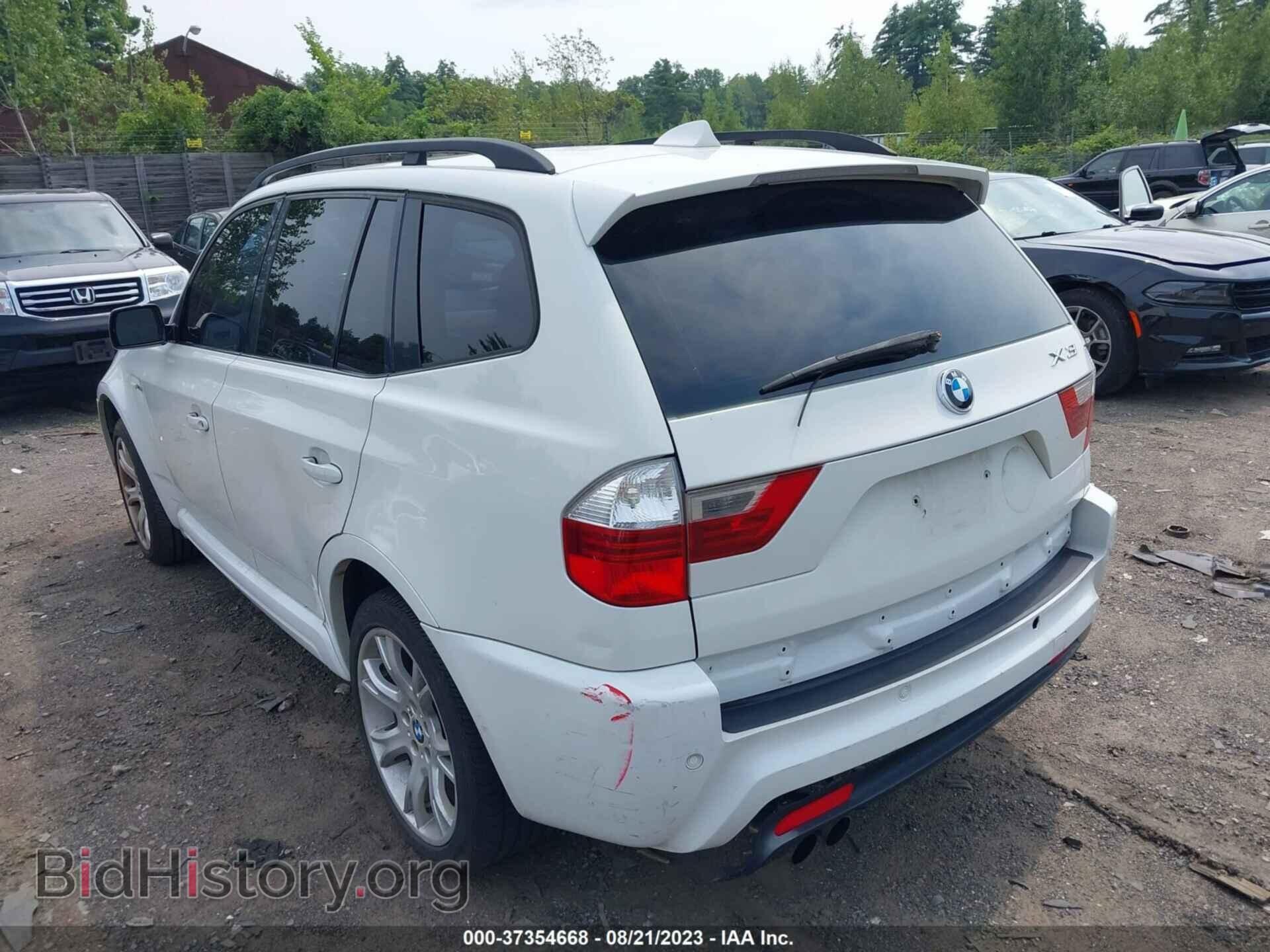2007 BMW X3 - VIN: WBXPC93407WF23153 - Фото 3