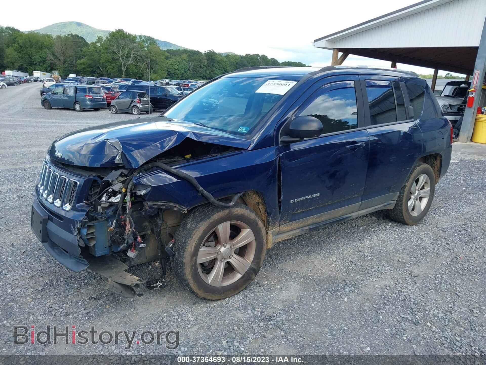 2015 JEEP COMPASS - VIN: 1C4NJCBB2FD203489 - Фото 2