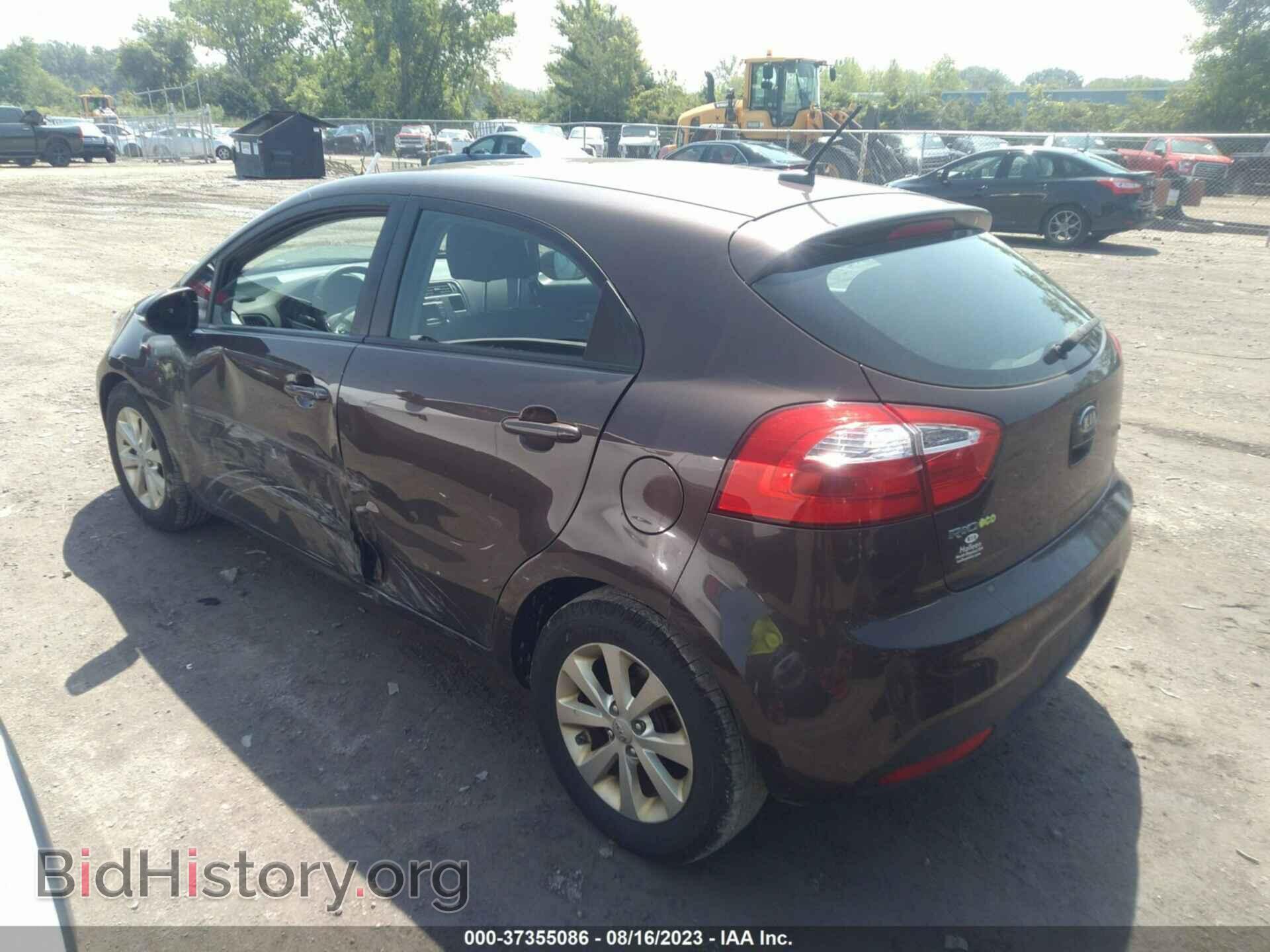 2013 KIA RIO - VIN: KNADN5A31D6107843 - Фото 3