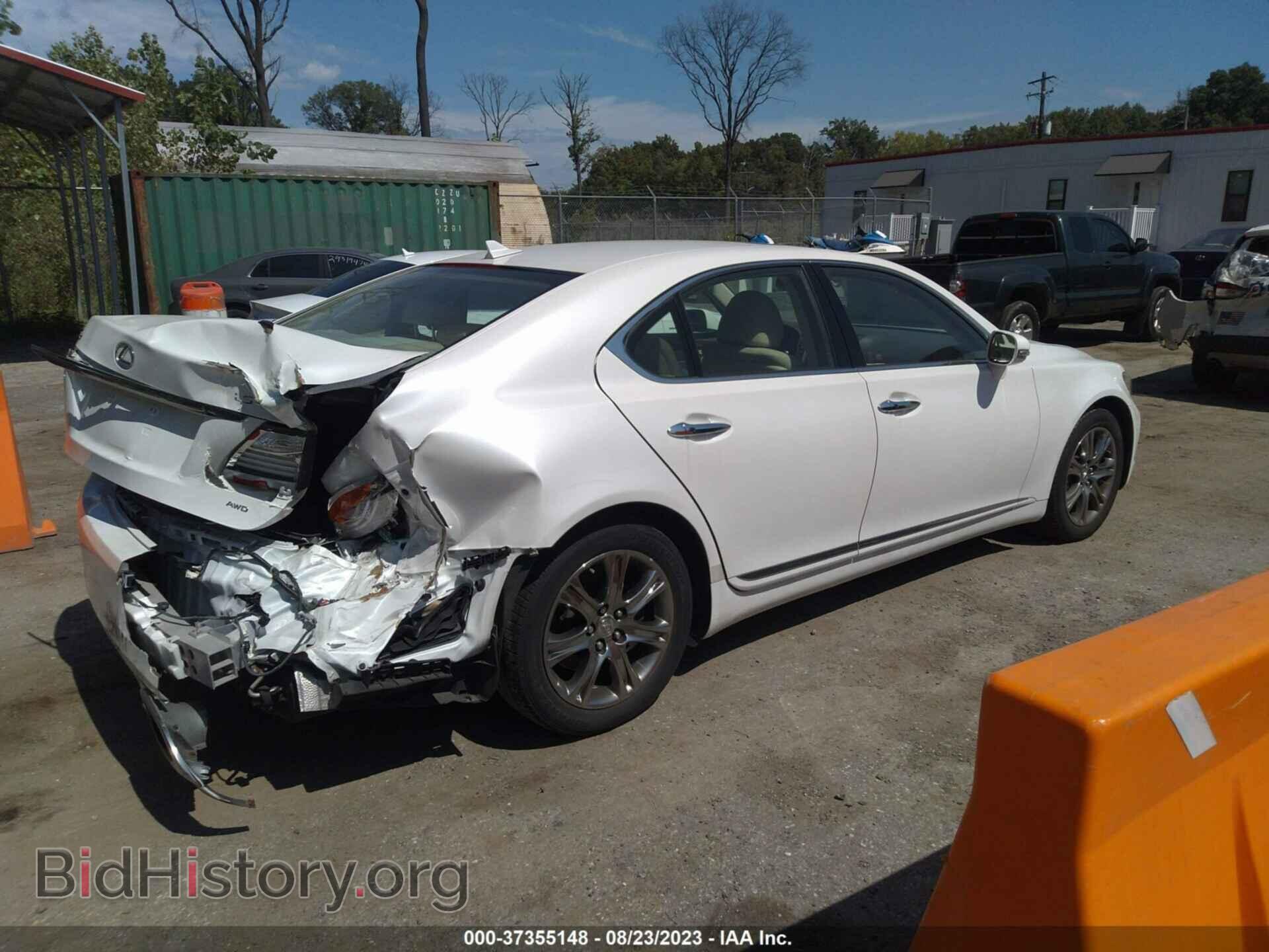 2011 LEXUS LS 460 - VIN: JTHCL5EF0B5009557 - Фото 4