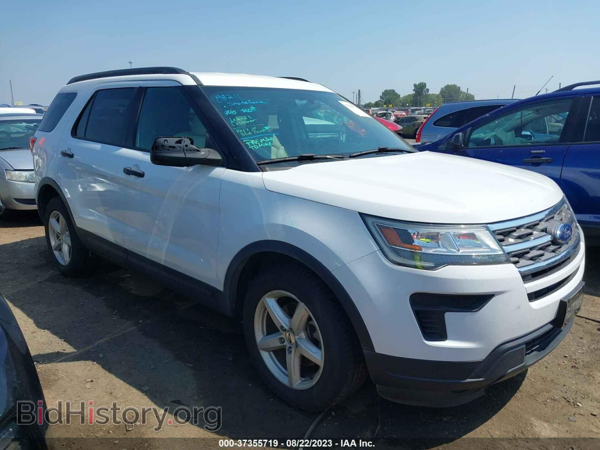 Фотография 1FM5K7BH4JGB04037 - FORD EXPLORER 2018