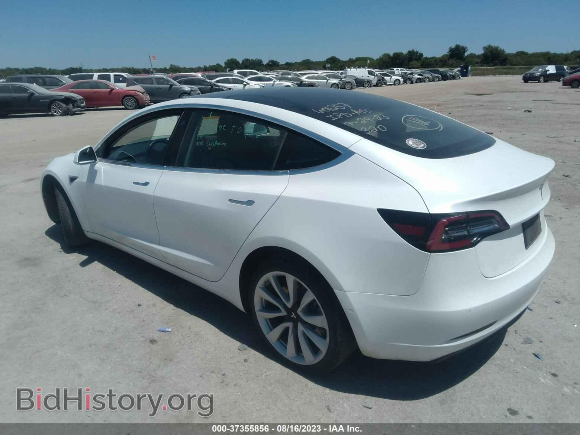 2019 TESLA MODEL 3 - VIN: 5YJ3E1EAXKF417507 - Фото 3