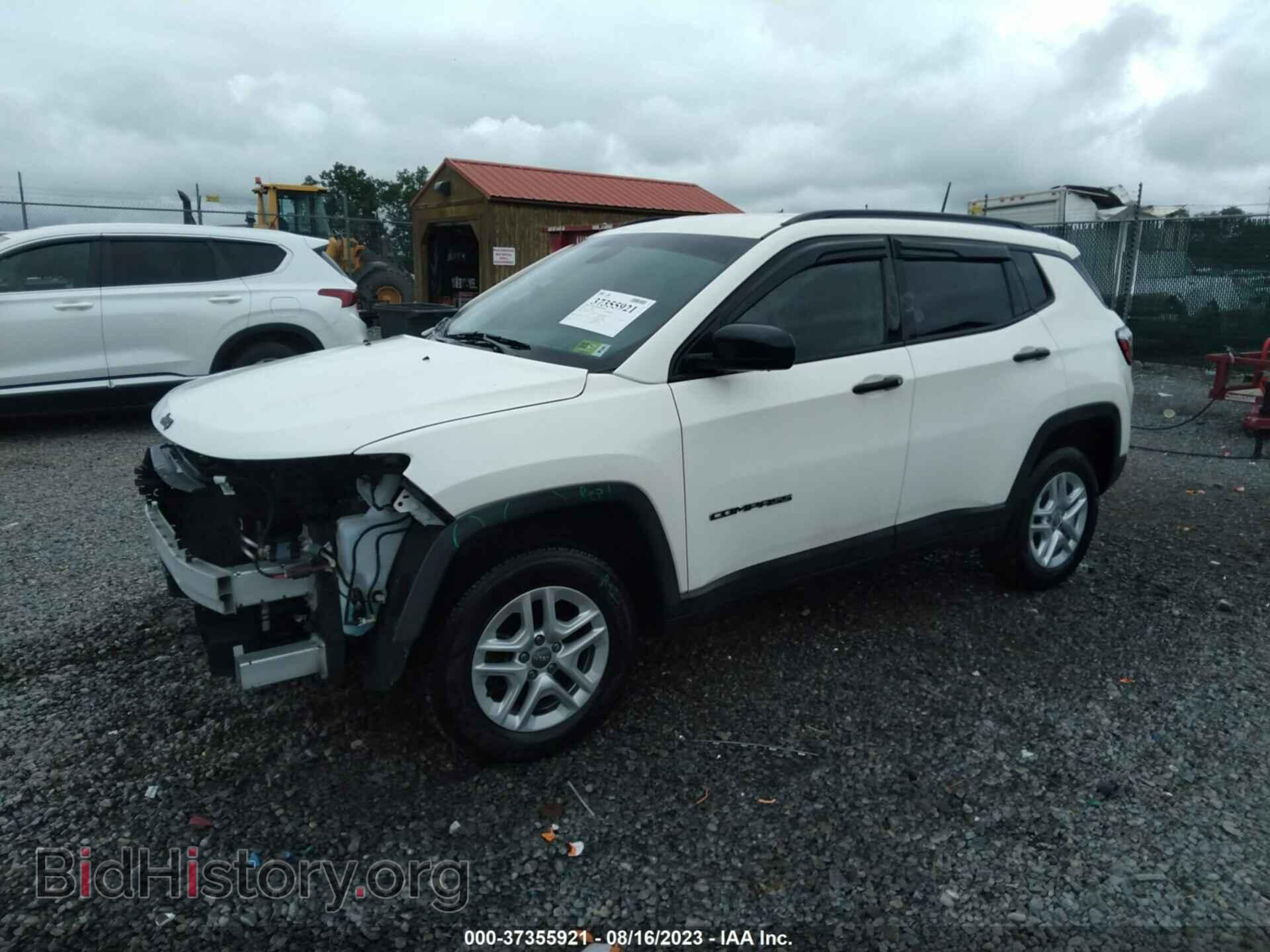 2018 JEEP COMPASS - VIN: 3C4NJDAB5JT163435 - Фото 2