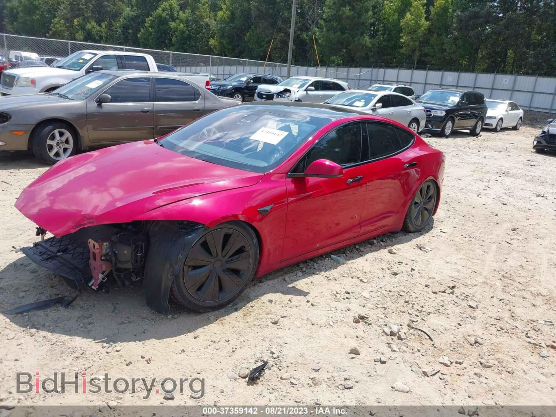 2021 TESLA MODEL S - VIN: 5YJSA1E63MF447308 - Photo 2